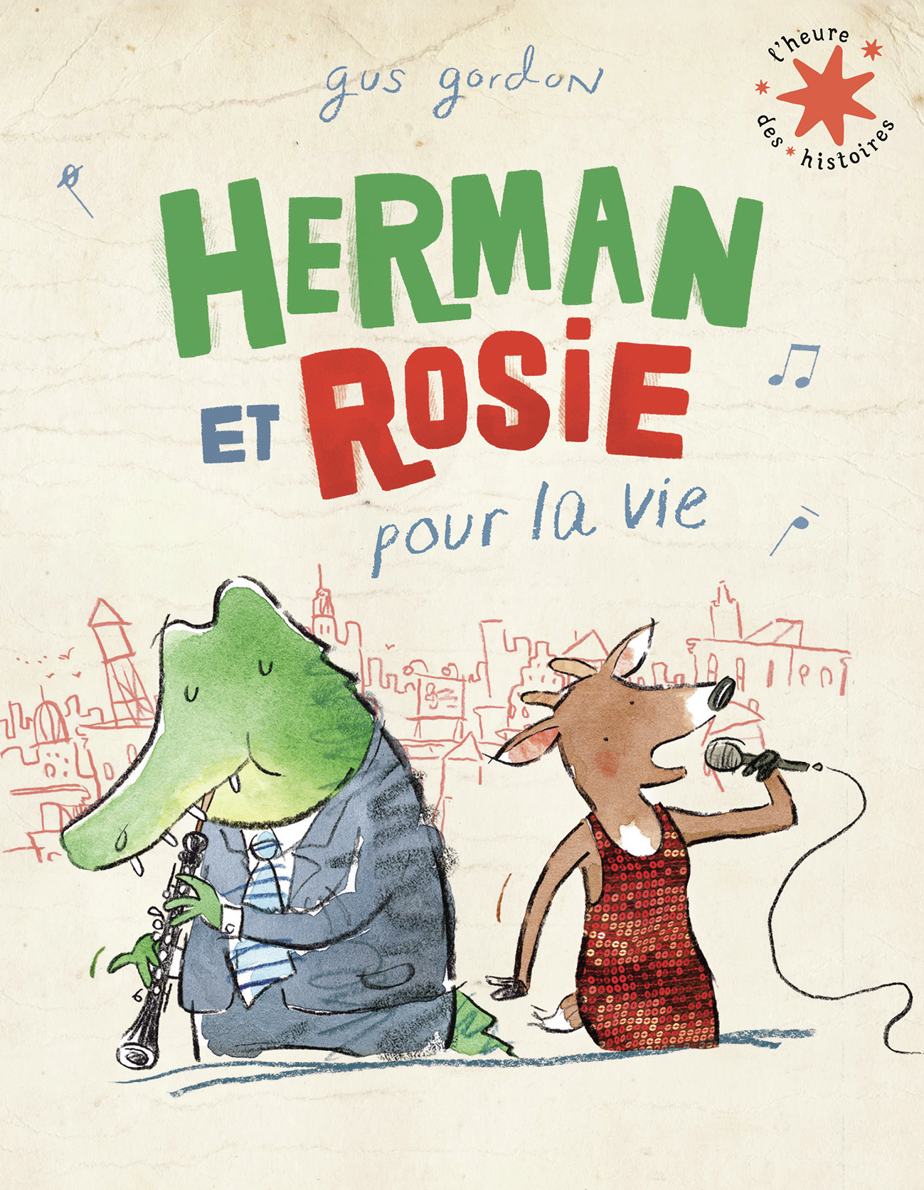 Herman et Rosie pour la vie - Gus Gordon - GALLIMARD JEUNE