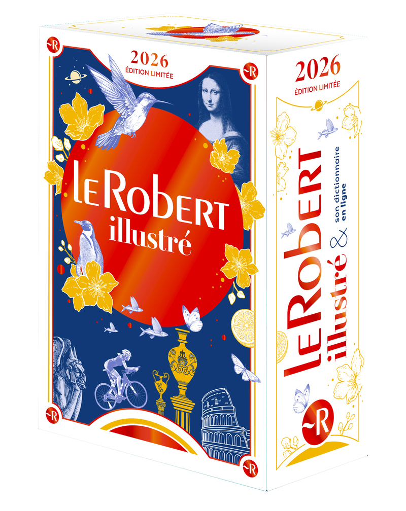 Dictionnaire Le Robert illustré et son dictionnaire en ligne 2026 - Coffret de fin d'année -  Collectif - LE ROBERT