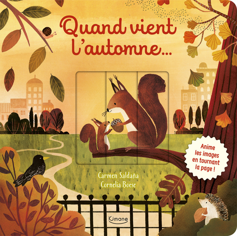 Mon livre à glissières - Quand vient l'automne... -  - KIMANE