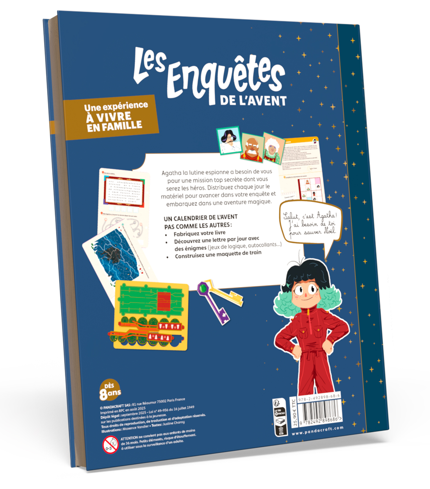 Les enquête de l'Avent - Mystère à bord -  - PANDACRAFT