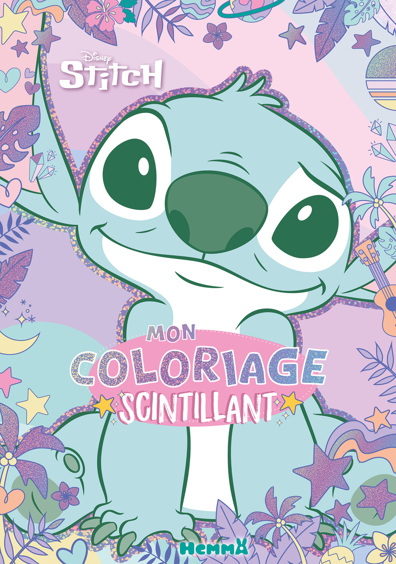 Disney Stitch - Mon coloriage scintillant -  Collectif - HEMMA