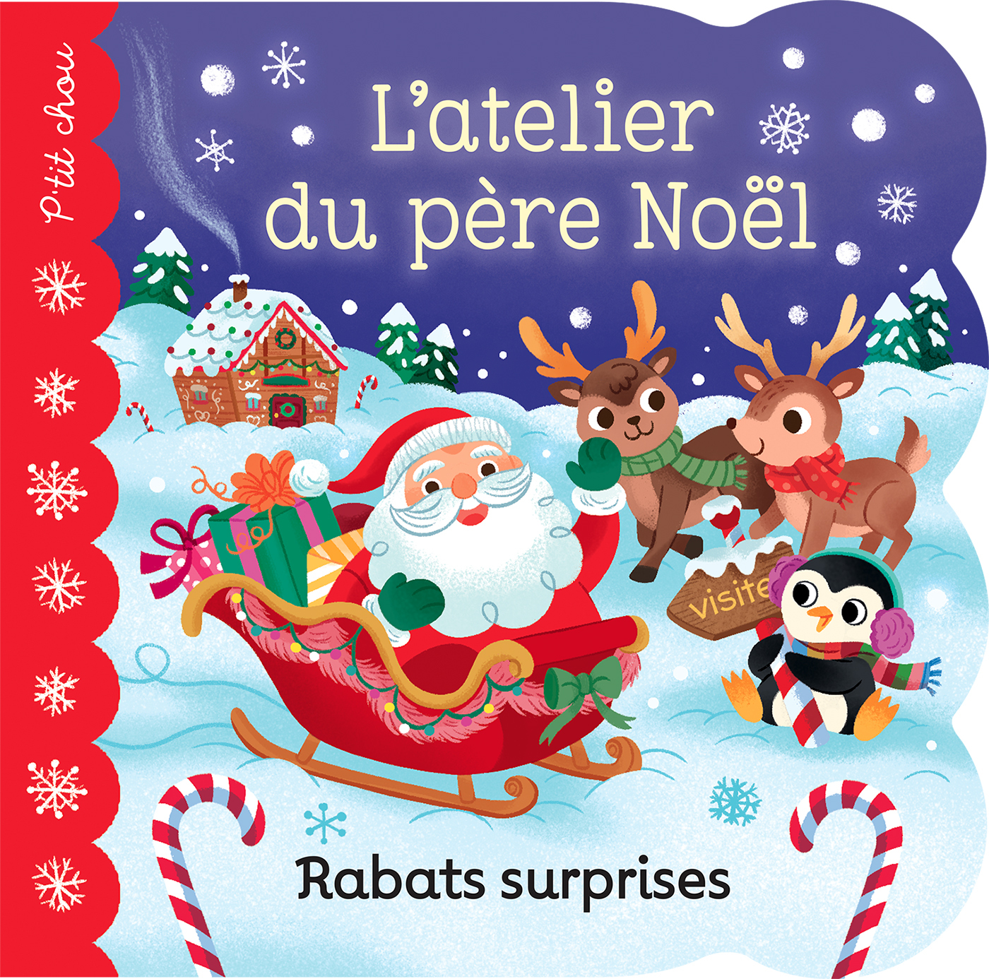 Rabats surprises   L'atelier du père Noël (Ned) - Holly Berry-Byrd - PRESSES AVENTUR