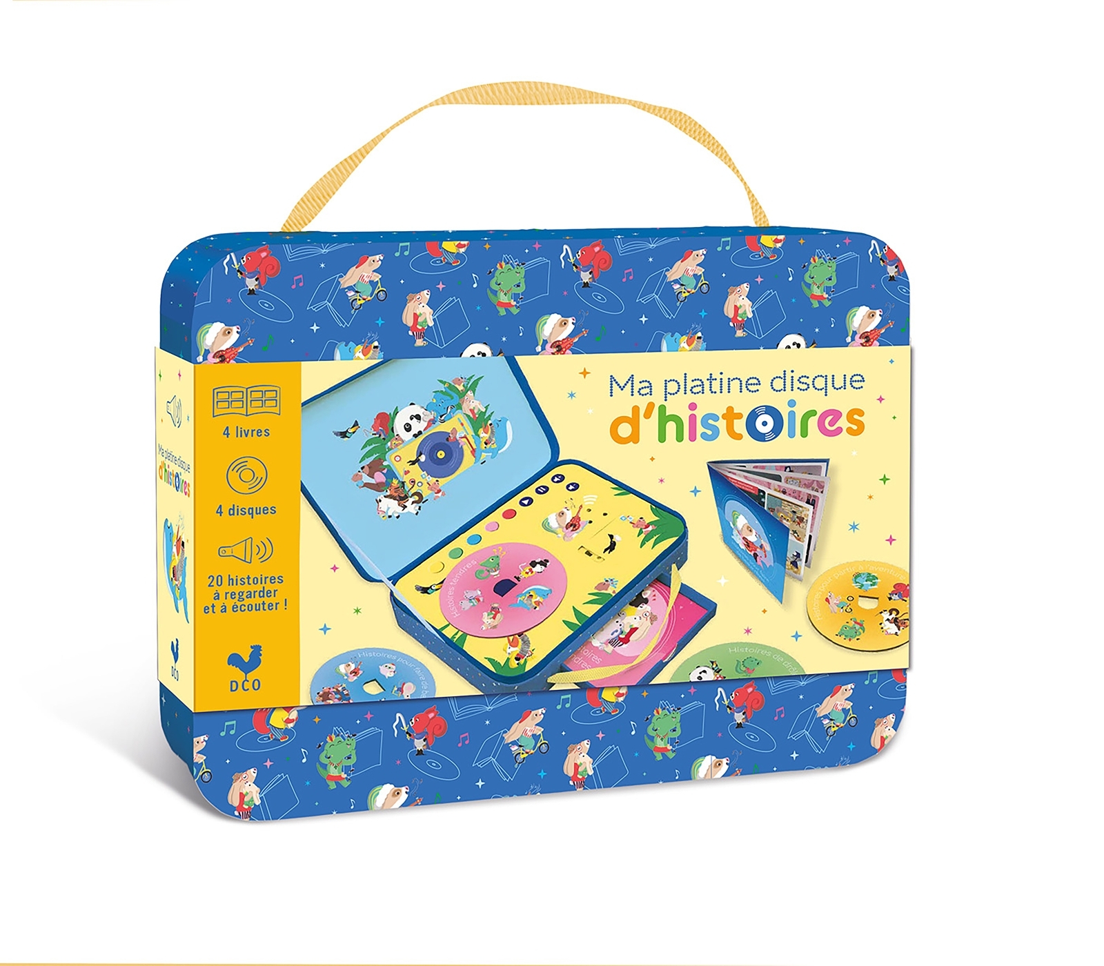 Ma platine disque d'histoires -   - DEUX COQS D OR