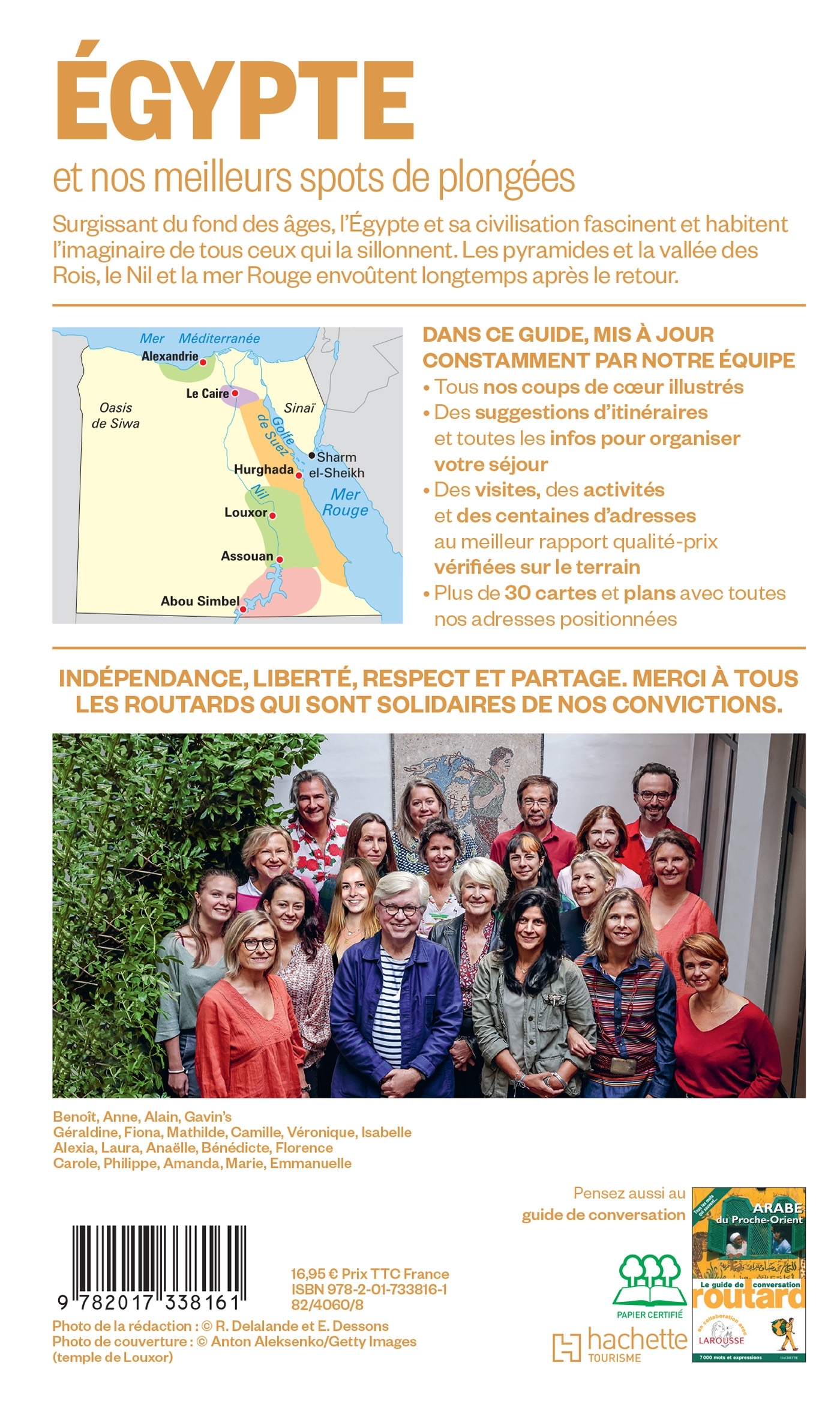Guide du Routard Egypte 2026/27 -   - HACHETTE TOURI