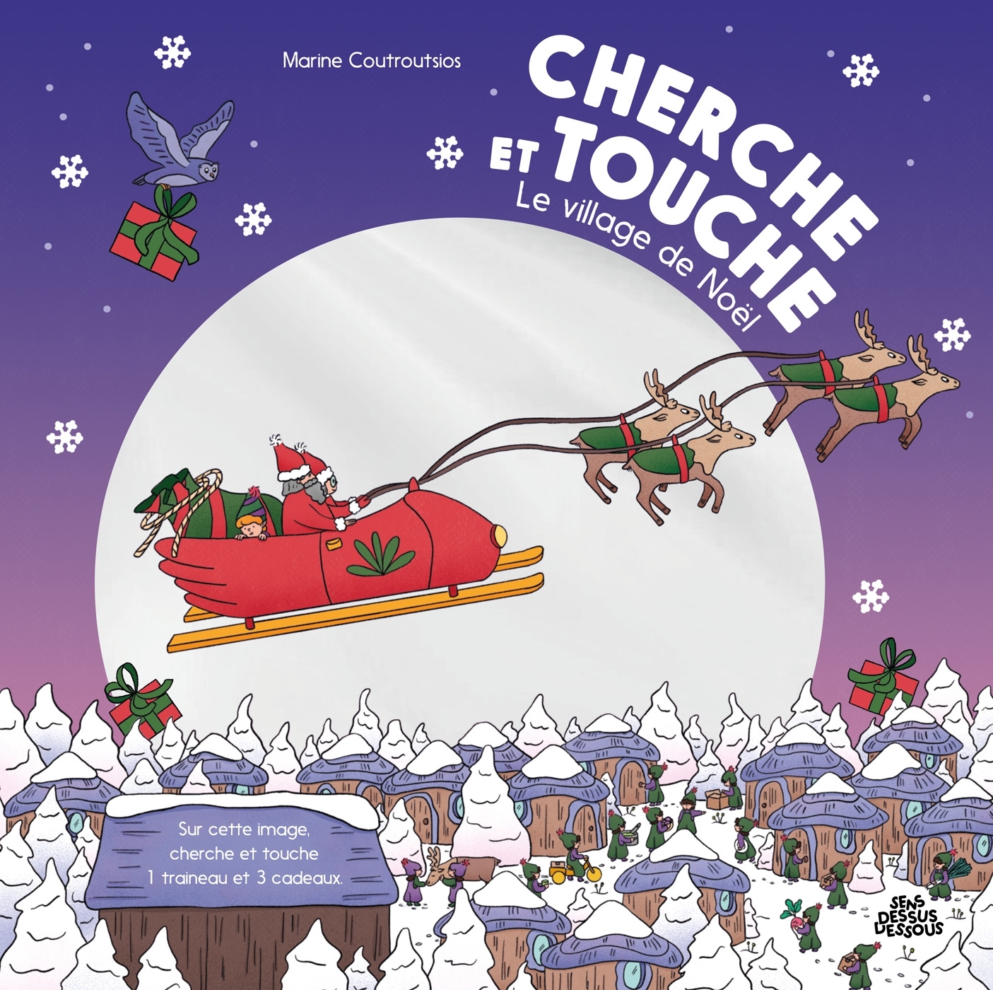 Cherche et touche - Le village de Noël -  - DESSUS DESSOUS