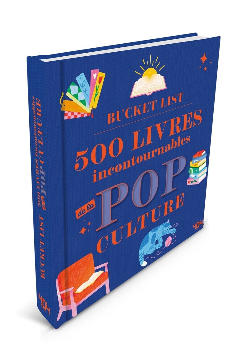 Ma bucket list - 100 livres incontournables de pop culture -  Collectif - 404 EDITIONS