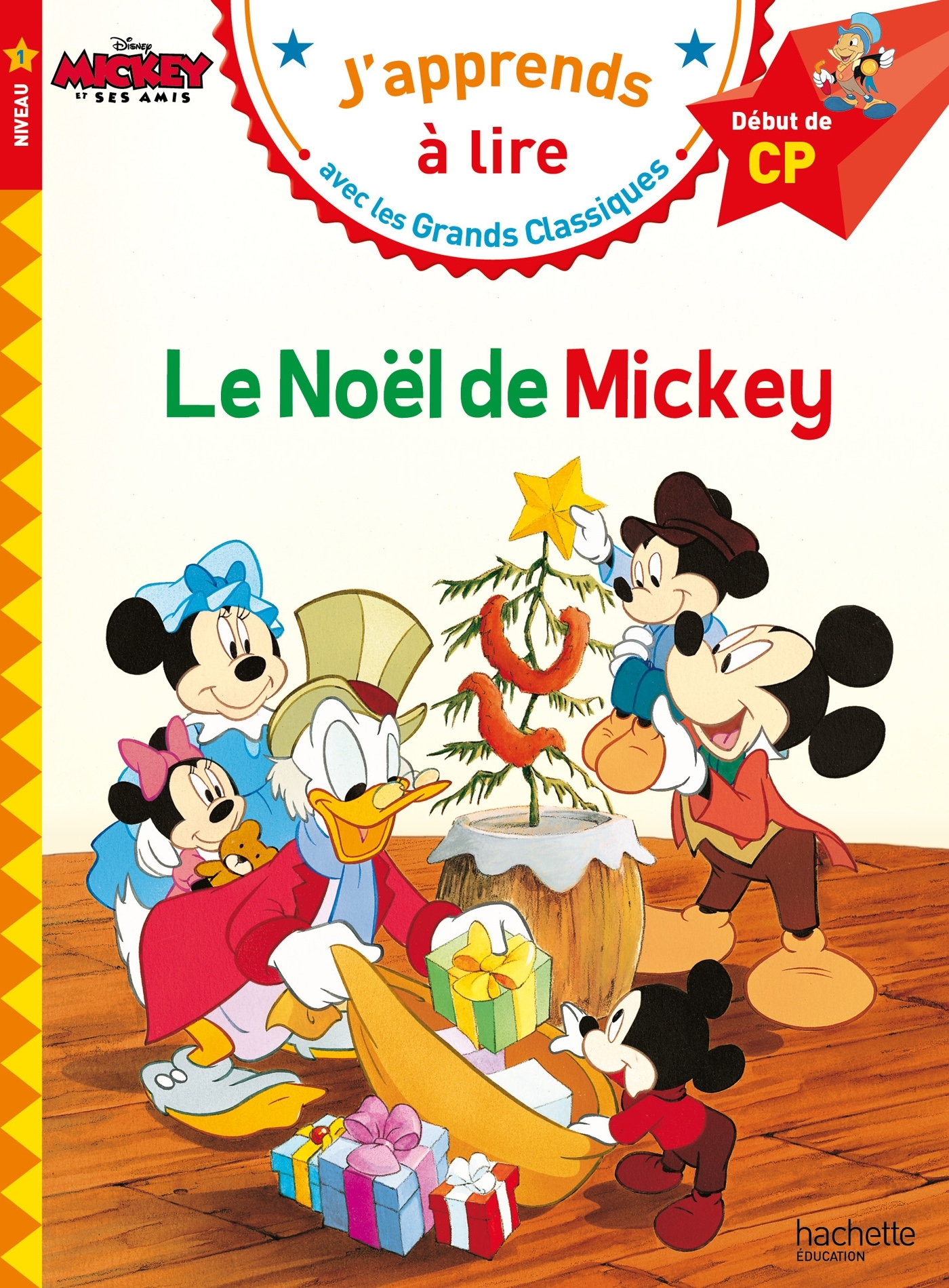 Disney - Le Noël de Mickey, CP Niveau 1 - Isabelle Albertin - HACHETTE EDUC