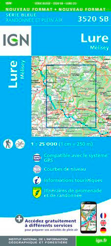 3520Sb Lure/Mélisey - XXX - IGN