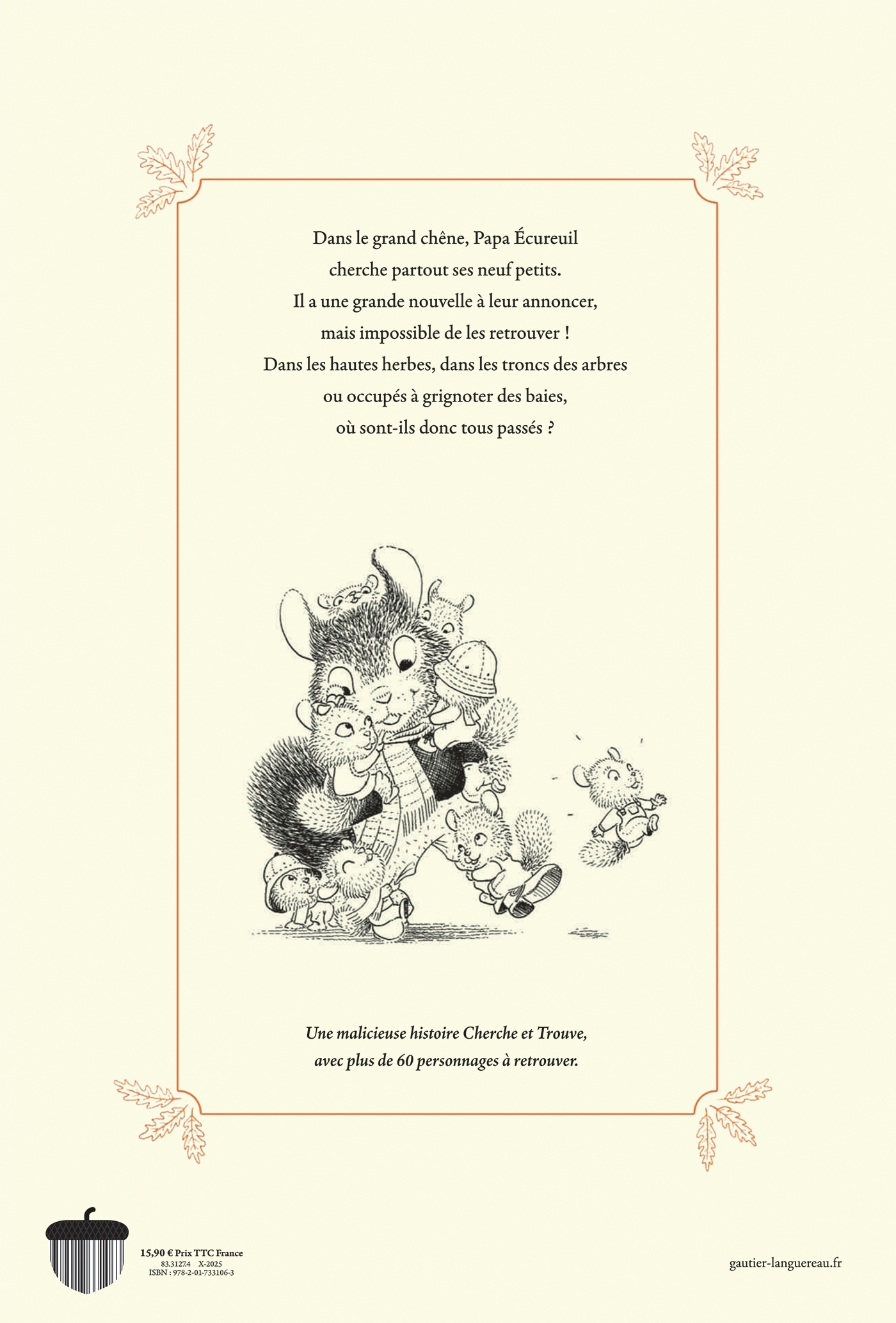 Le Bois aux écureuils -  - GAUTIER LANGU.