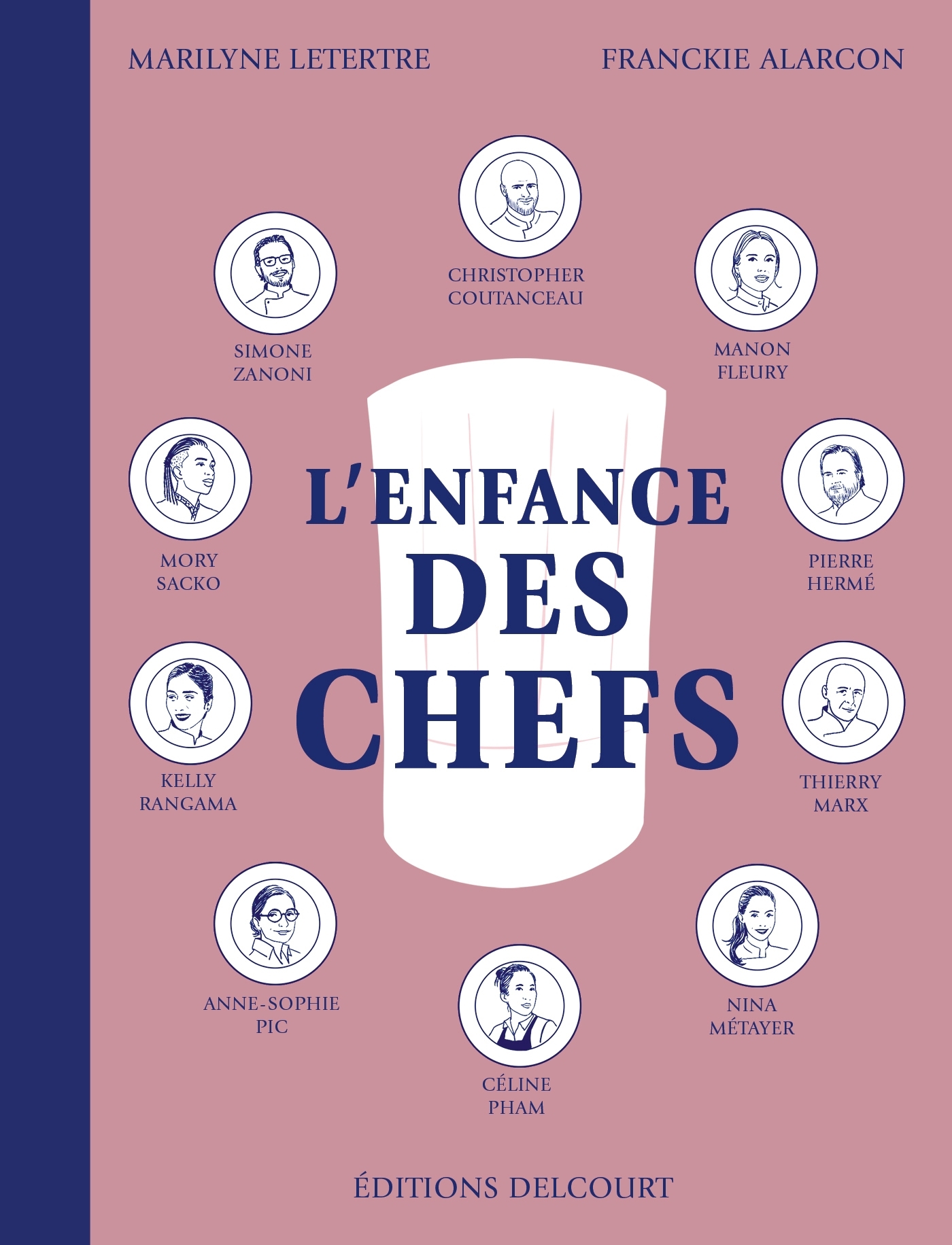 L'Enfance des chefs - Marilyne Letertre - DELCOURT