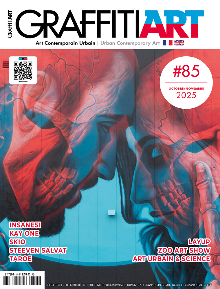 Graffiti Art n°85 : L'alchimie Street Art - Octobre/Novembre 2025 -  Graffiti Art - GRAFFITI ART