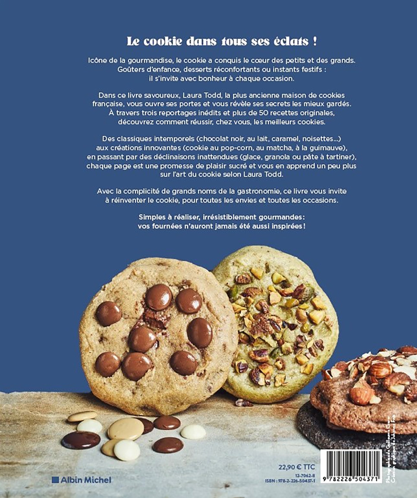 Les Fabuleux Cookies de Laura Todd - Laura Todd - ALBIN MICHEL