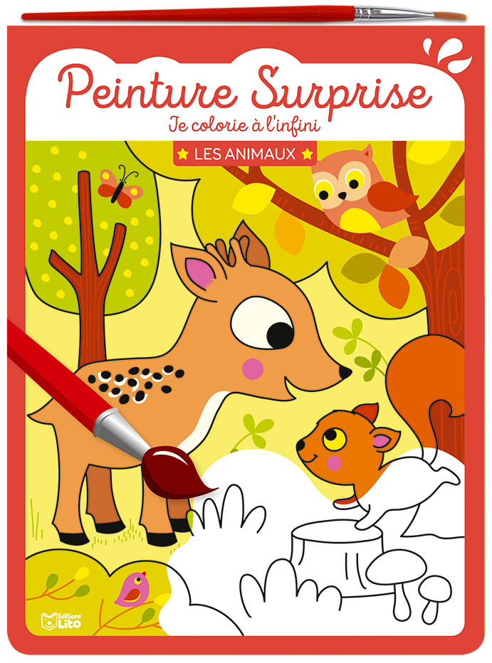 JE COLORIE A L'INFINI - ANIMAU - XXX - LITO