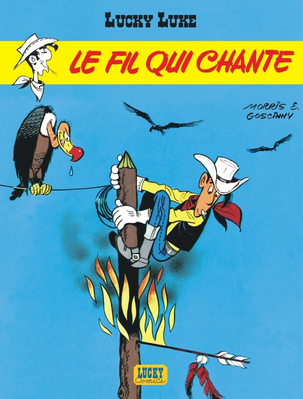 Lucky Luke - Tome 14 - Le Fil qui chante -  Goscinny - LUCKY
