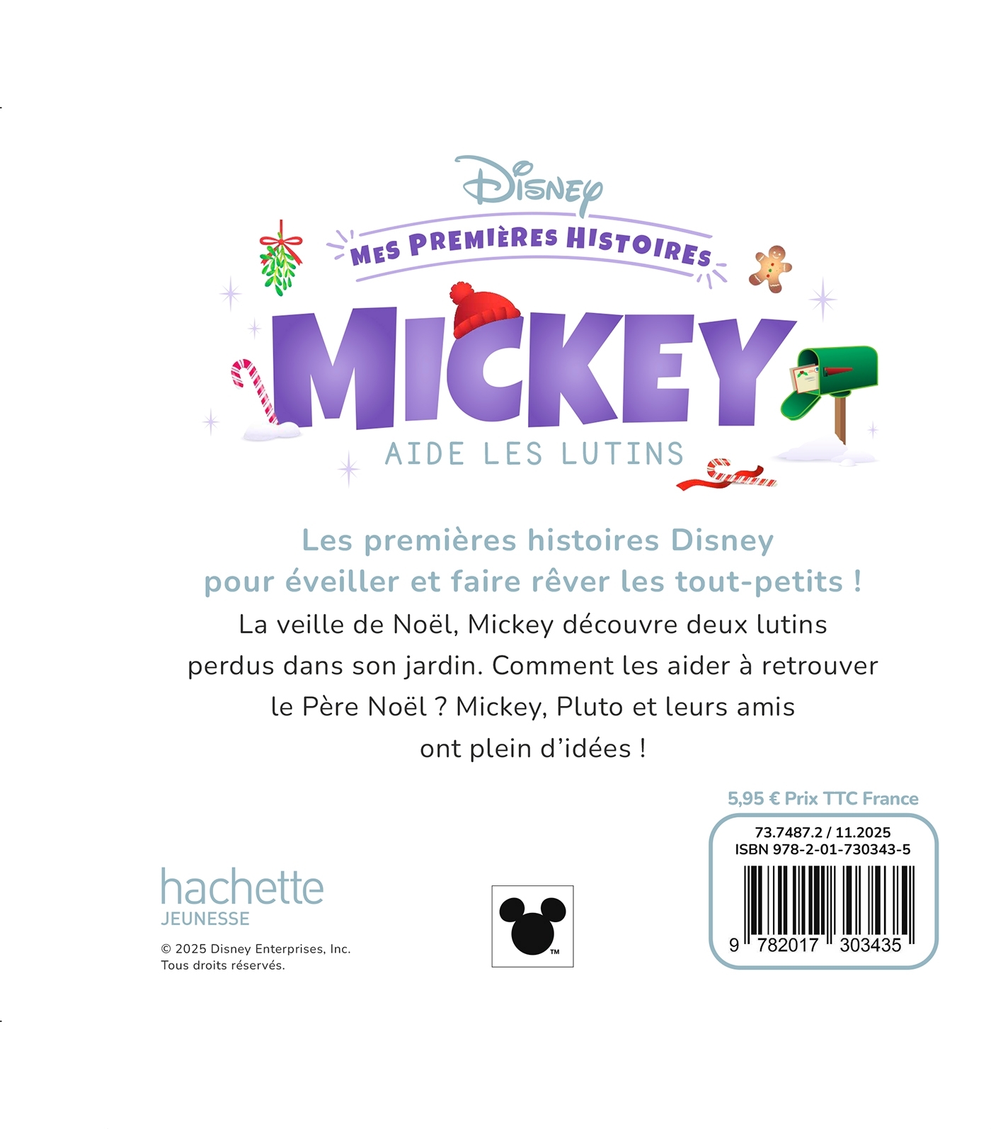 DISNEY - Mes Premières Histoires - Mickey aide les lutins -  - DISNEY HACHETTE