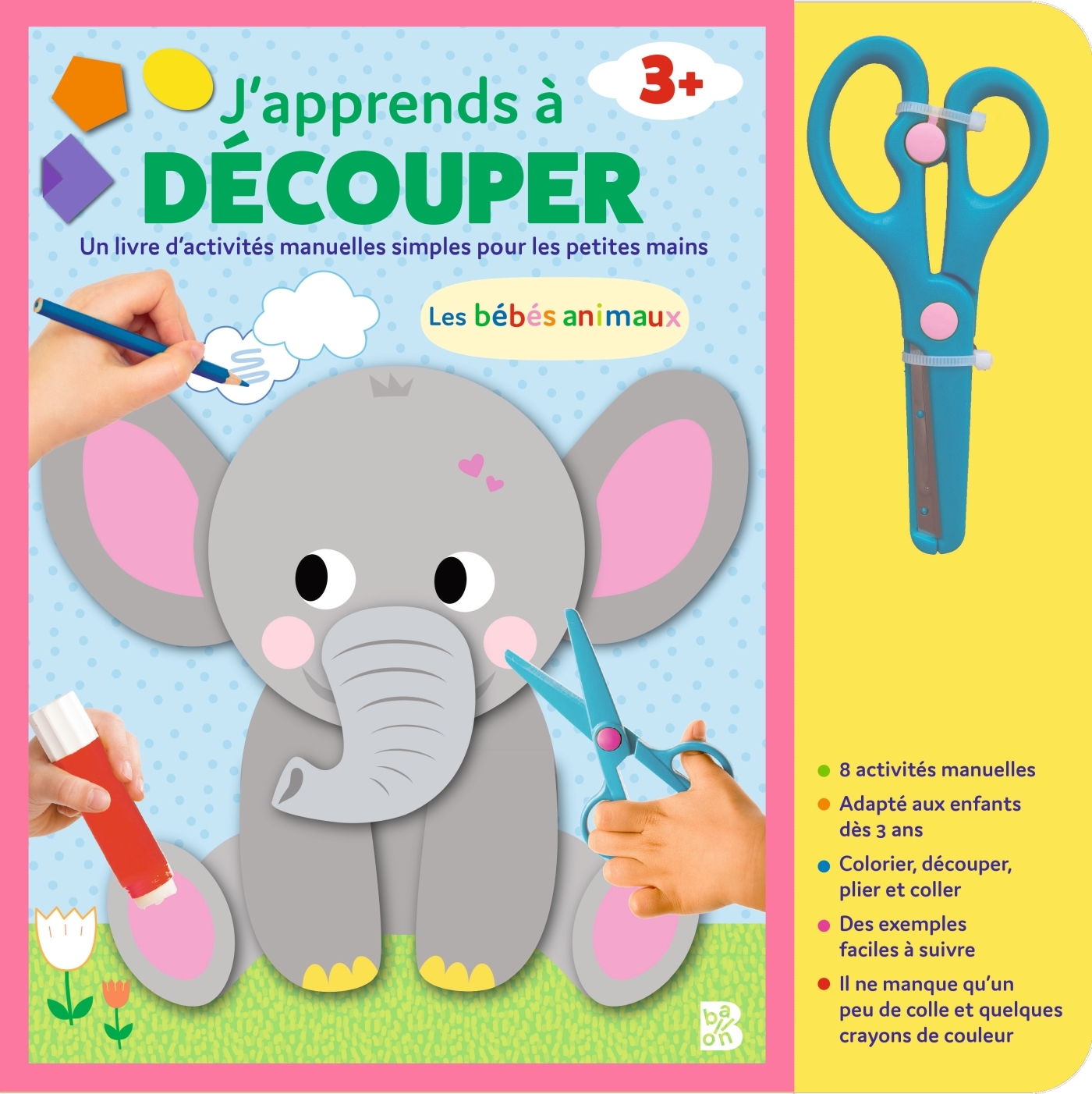 J'apprends à découper : Les bébés animaux -  - BALLON