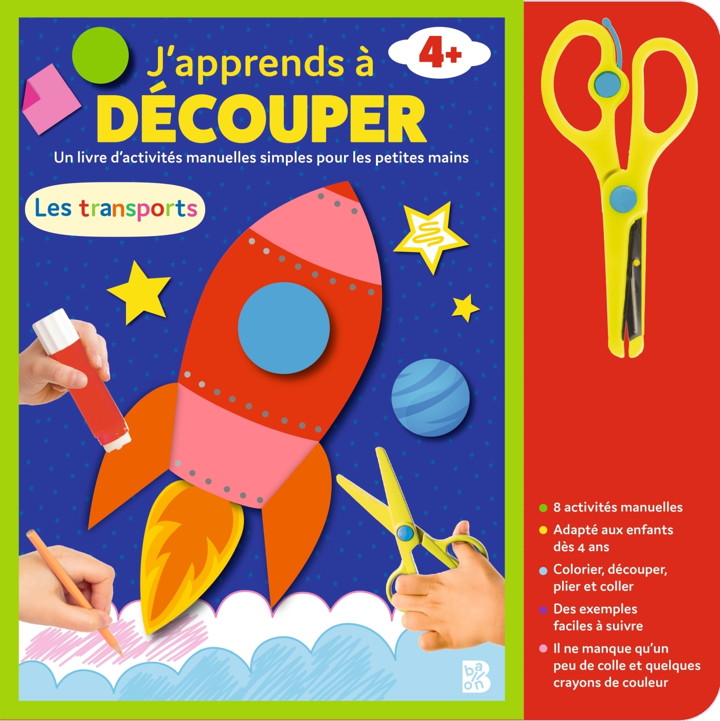 J'apprends à découper : Les transports -  - BALLON