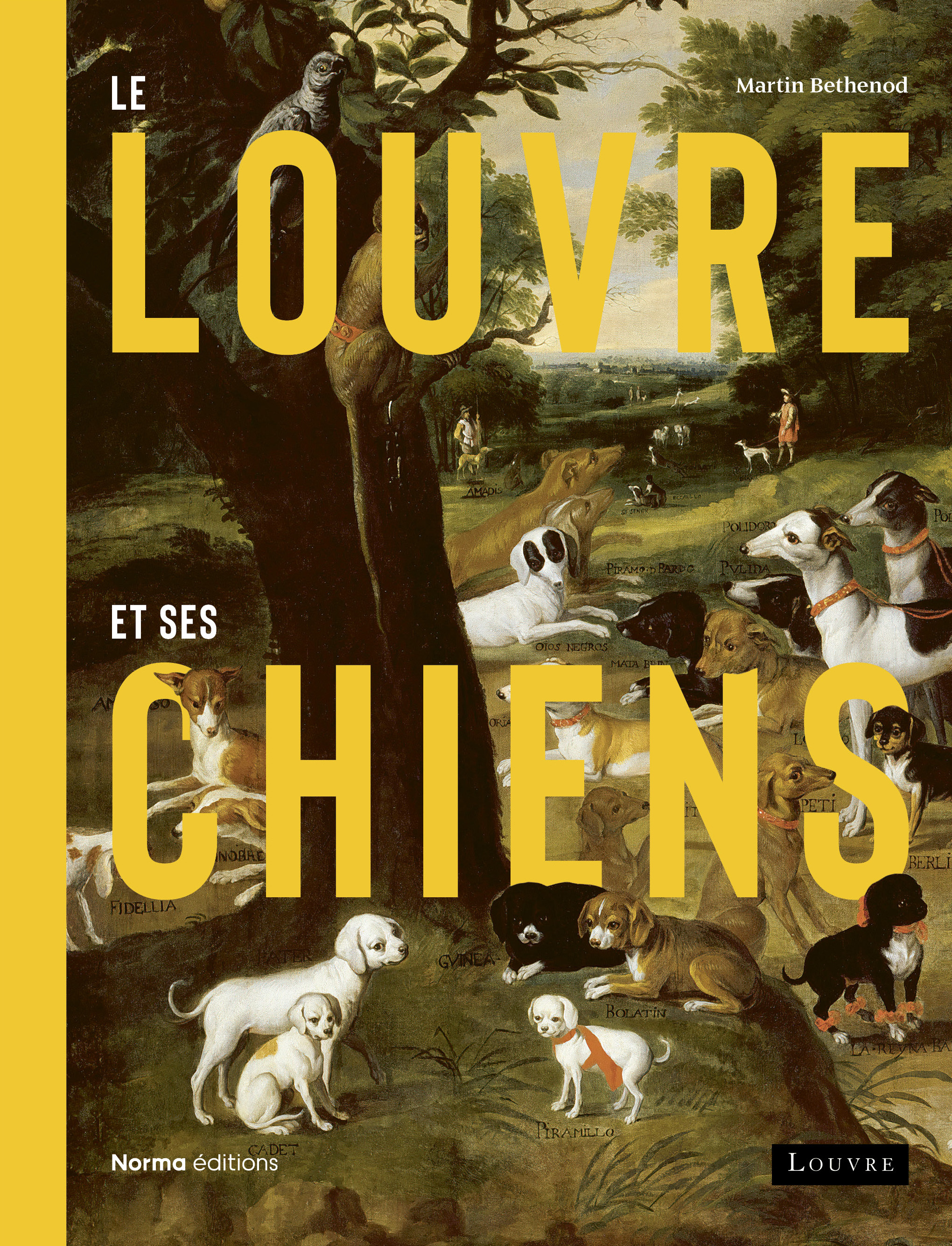 Le Louvre et ses chiens - Martin Bethenod - NORMA