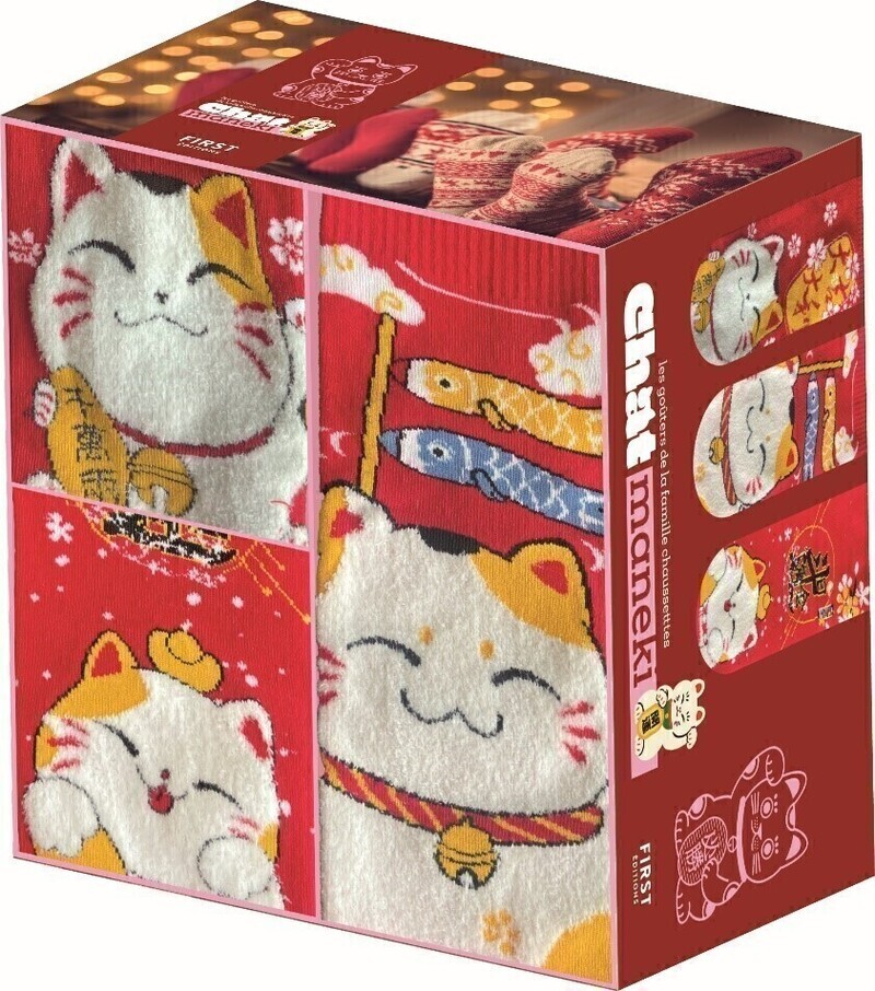 Coffret Les goûters de la famille chat maneki, 2e éd. -  Collectif - FIRST
