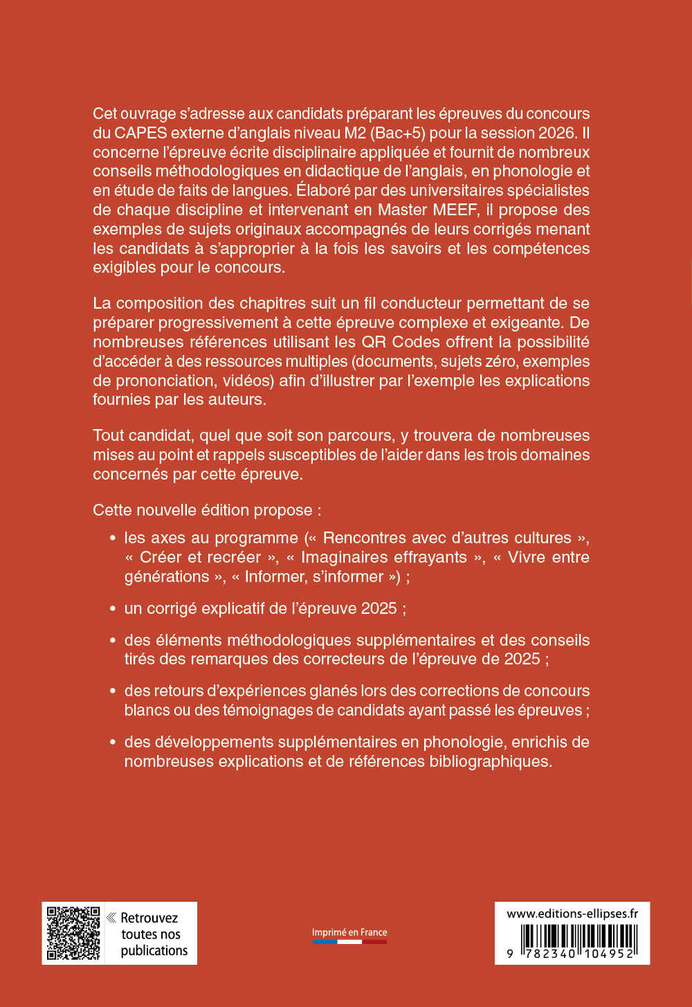 CAPES Anglais 2026 - Épreuve écrite disciplinaire appliquée -  Collectif, Jean-Christophe Coquilhat - ELLIPSES