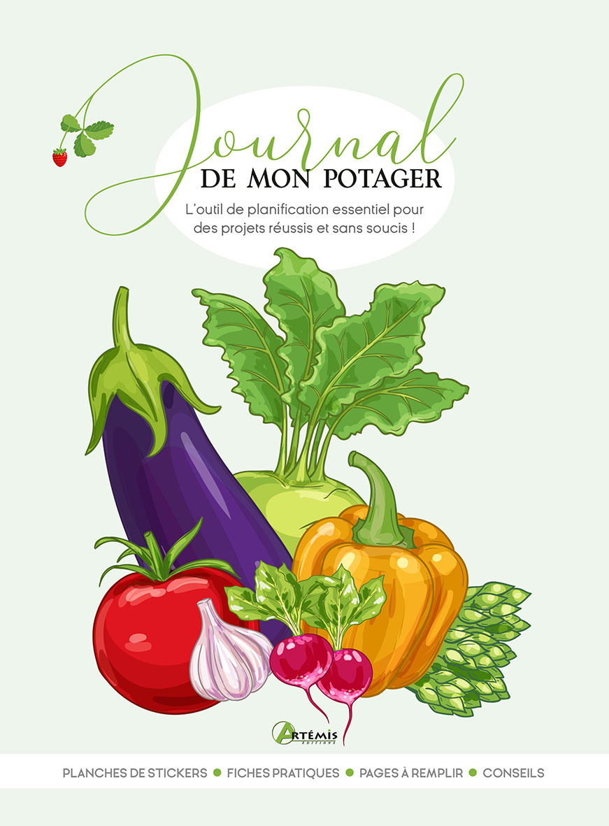 Journal de mon potager -  Collectif - ARTEMIS