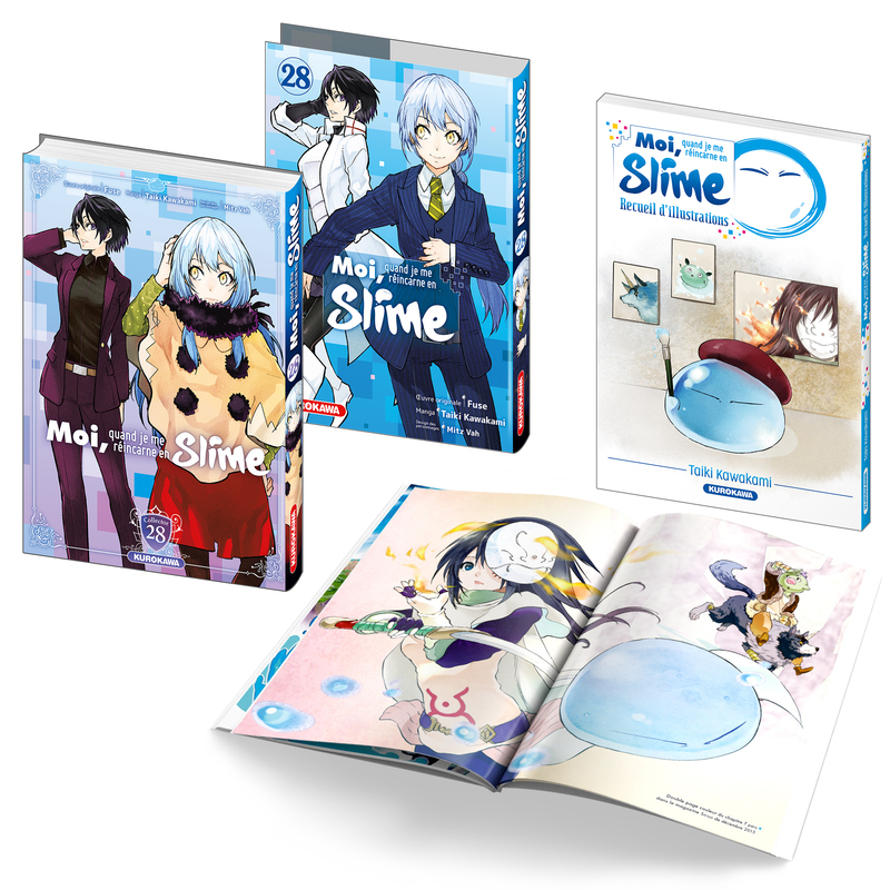 Moi, quand je me réincarne en slime - tome 28 - collector - Taiki Kawakami,  Fuse,  Mitz Vah - KUROKAWA