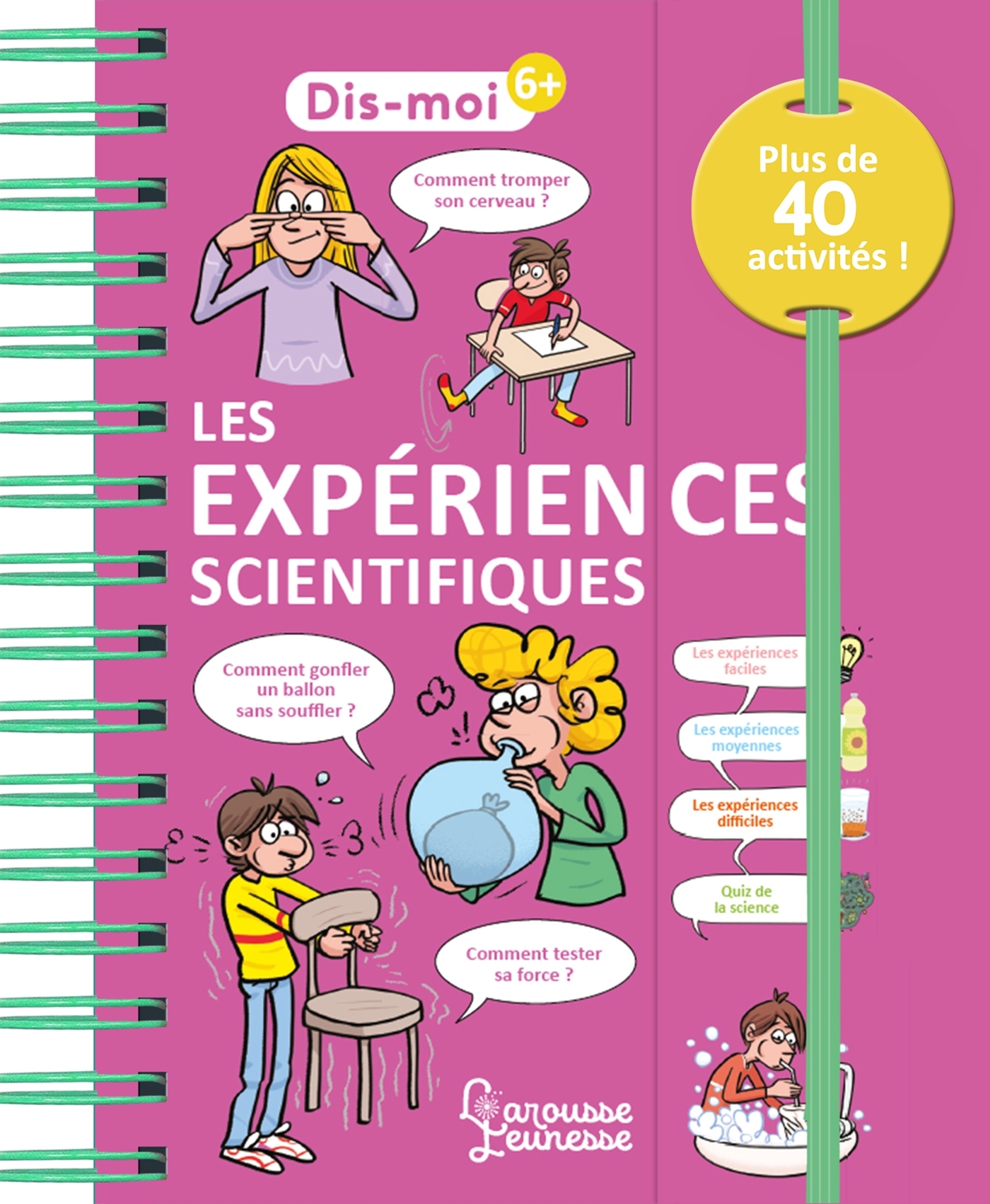 Les expériences scientifiques - Valentin Verthé - LAROUSSE