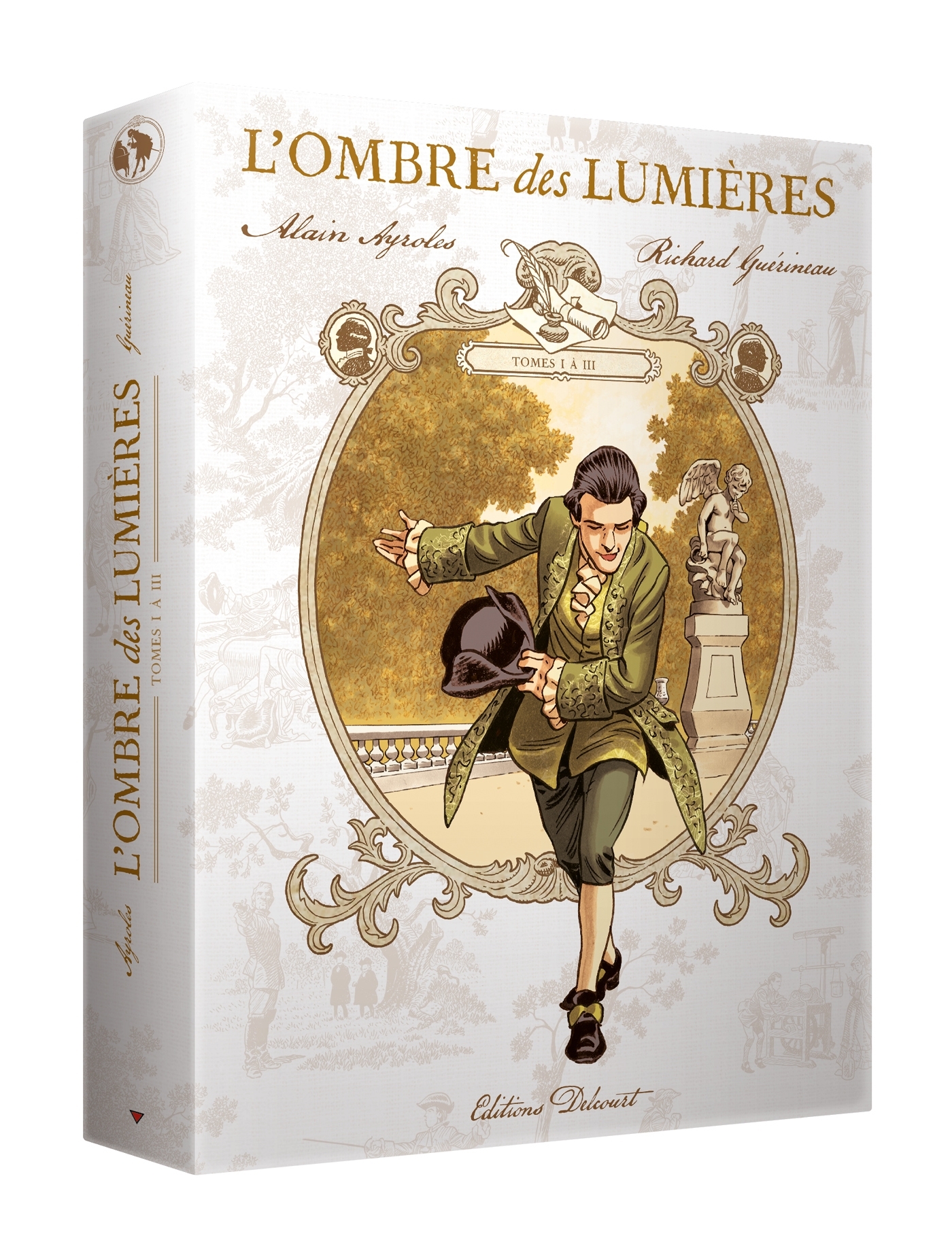 Coffret Ombre des Lumières - T01 à T03 - Alain Ayroles, Richard Guérineau - DELCOURT