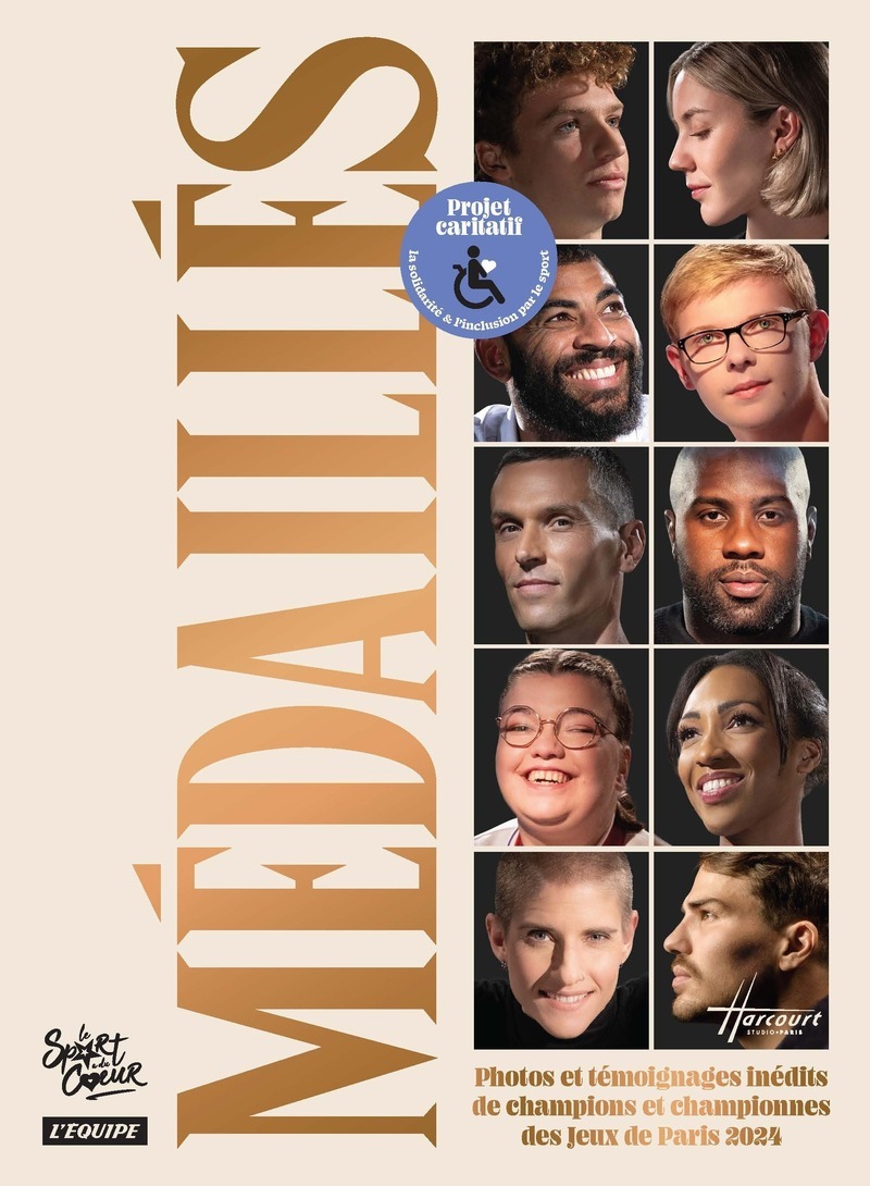 Médaillés - Photos et témoignages inédits de champions et championnes des jeux de Paris 2024 - Céline Nony,  Collectif - SOLAR