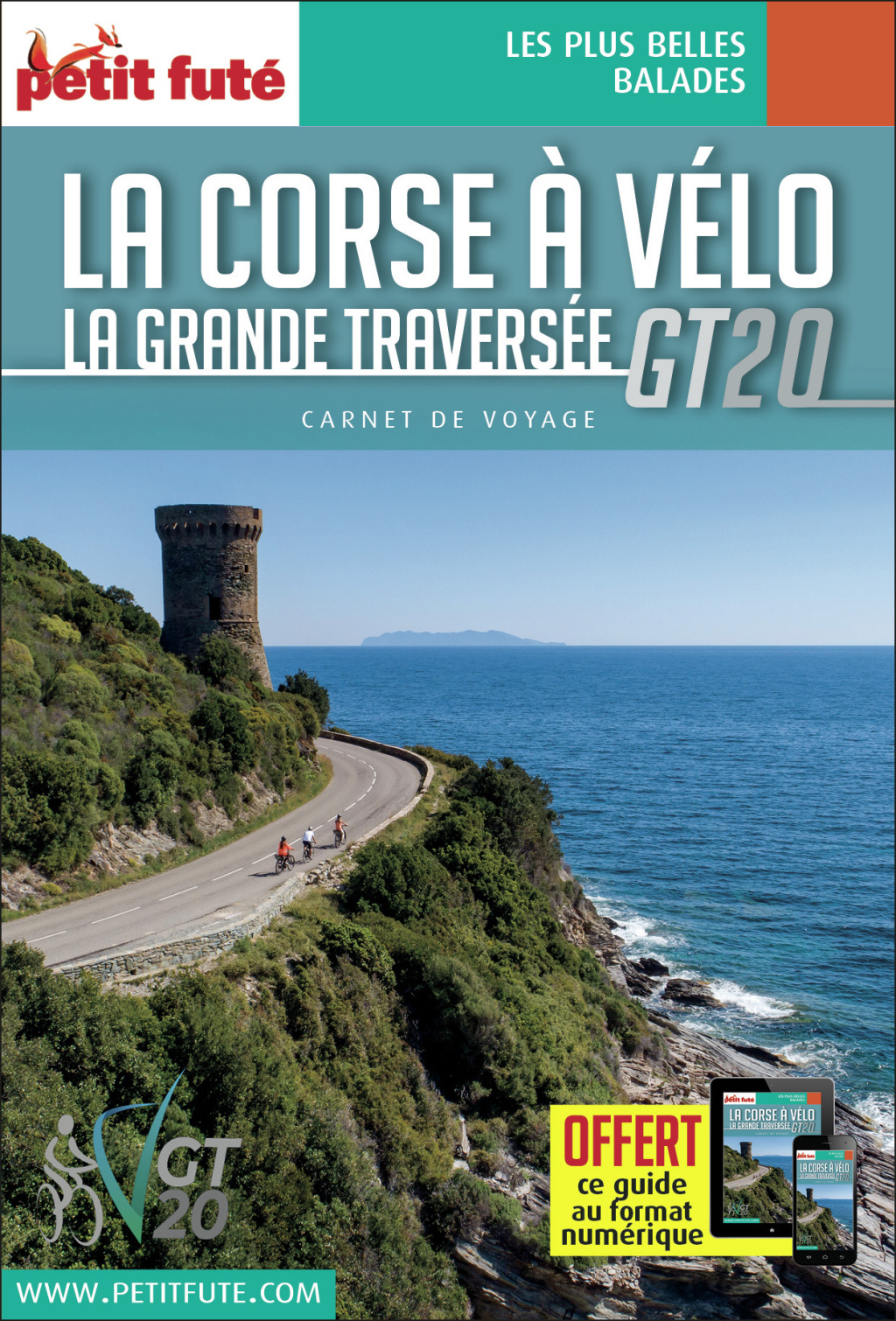 Guide Corse A Velo 2021/2022 Carnet Petit Futé -  Auzias d. / labourdette j. & alter, Dominique Auzias, Jean-Paul Labourdette - PETIT FUTE