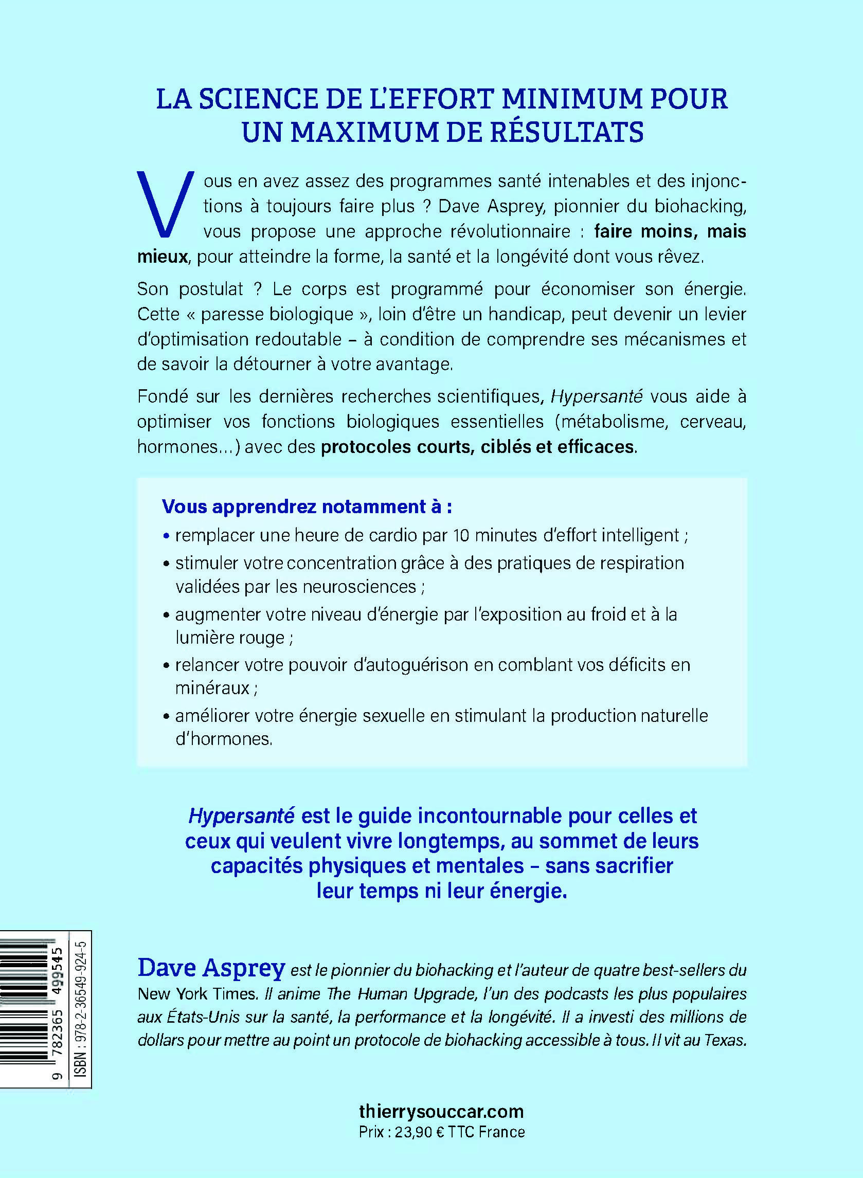 Hyper santé - Dave Asprey - THIERRY SOUCCAR