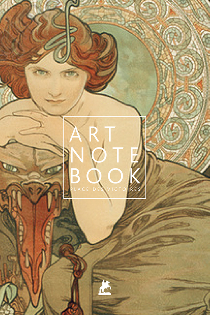 Art Notebook - Mucha - Carnet de notes - Art -  Collectif - PLACE VICTOIRES