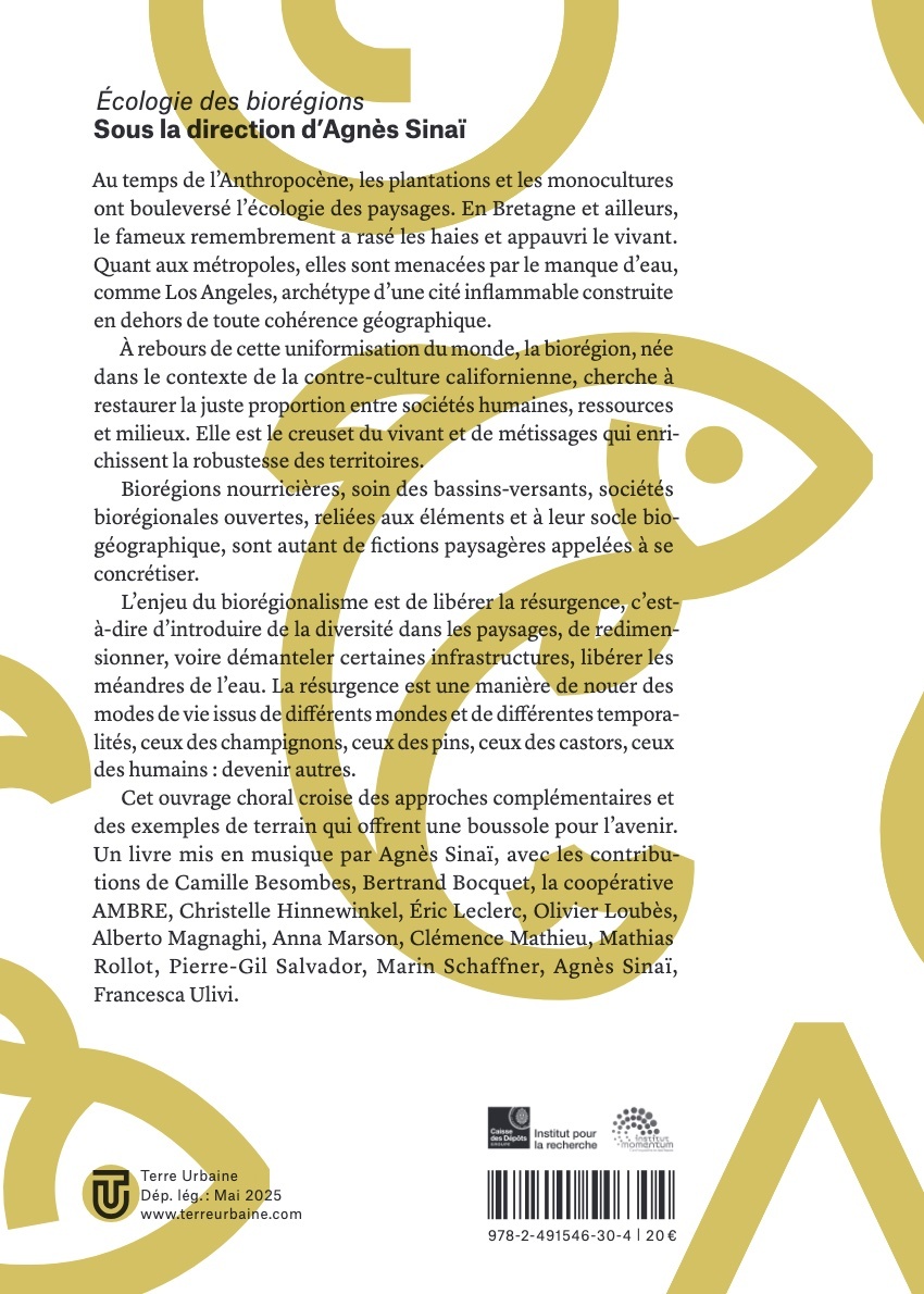 Écologie des biorégions - Agnès Sinaï - TERRE URBAINE