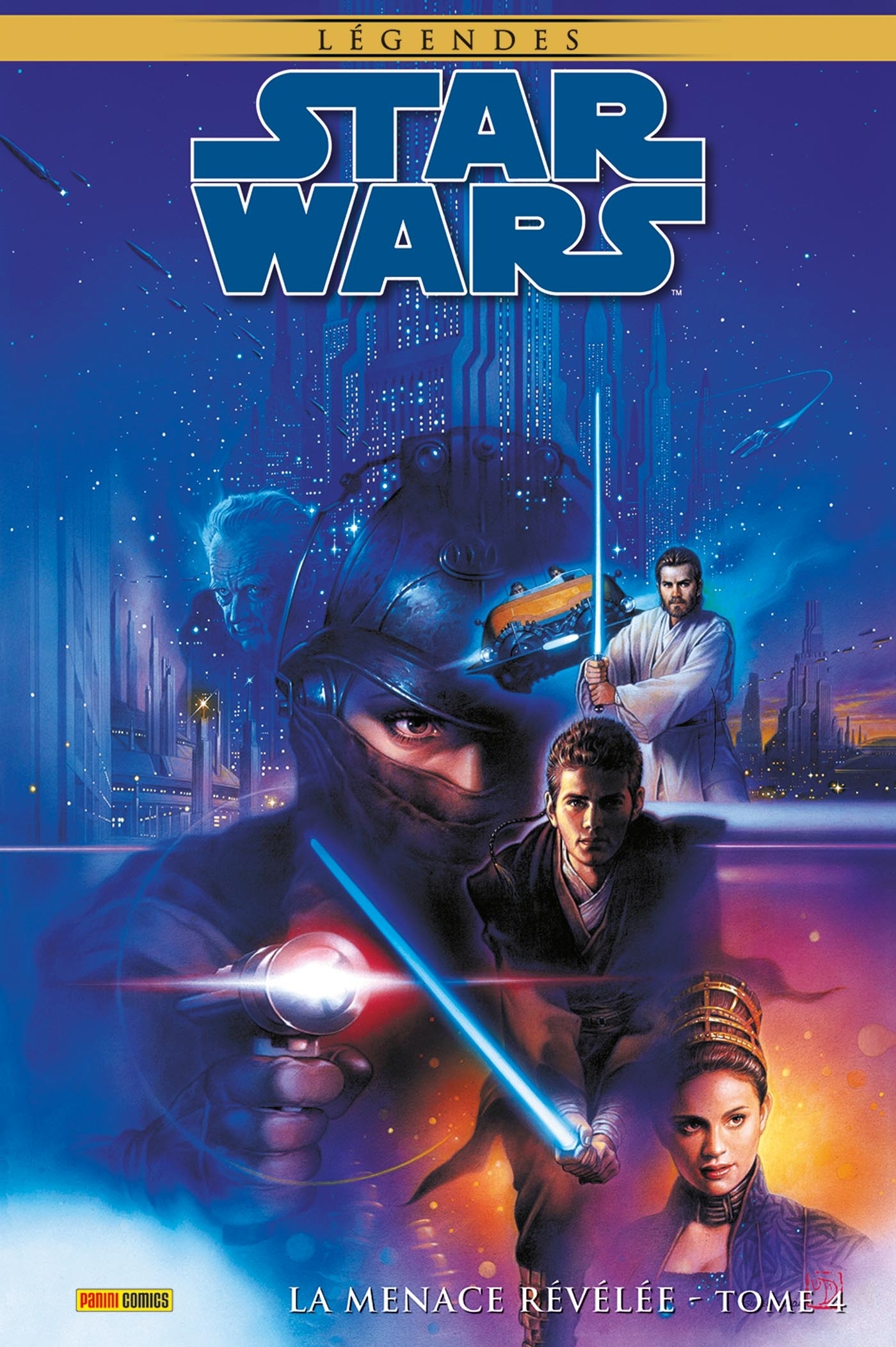 Star Wars Légendes : La Menace révélée T04 (Edition collector) - COMPTE FERME - ERICK ALEXANDERSON ROSAS - PANINI