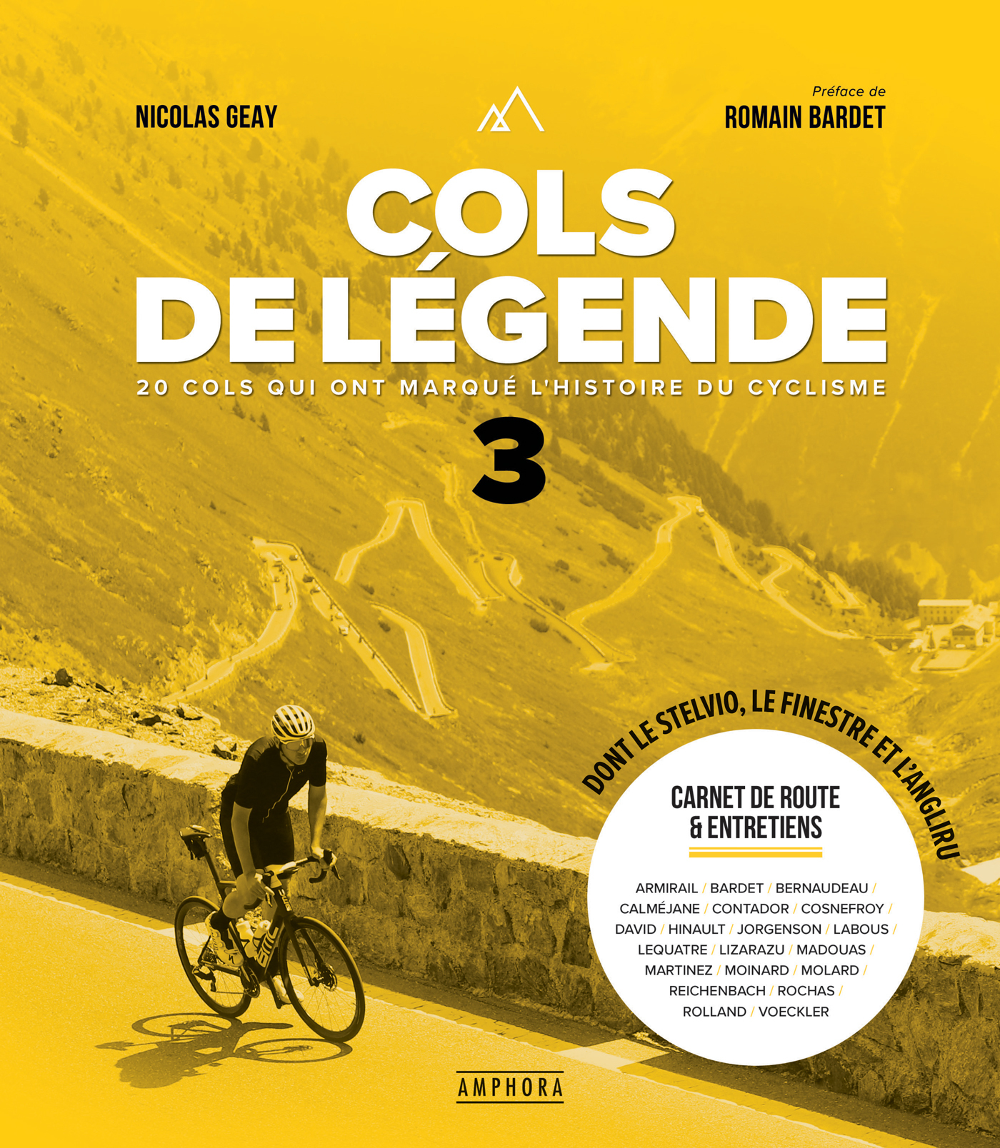 Cols de légende 3 - NICOLAS GEAY, Romain Bardet - AMPHORA