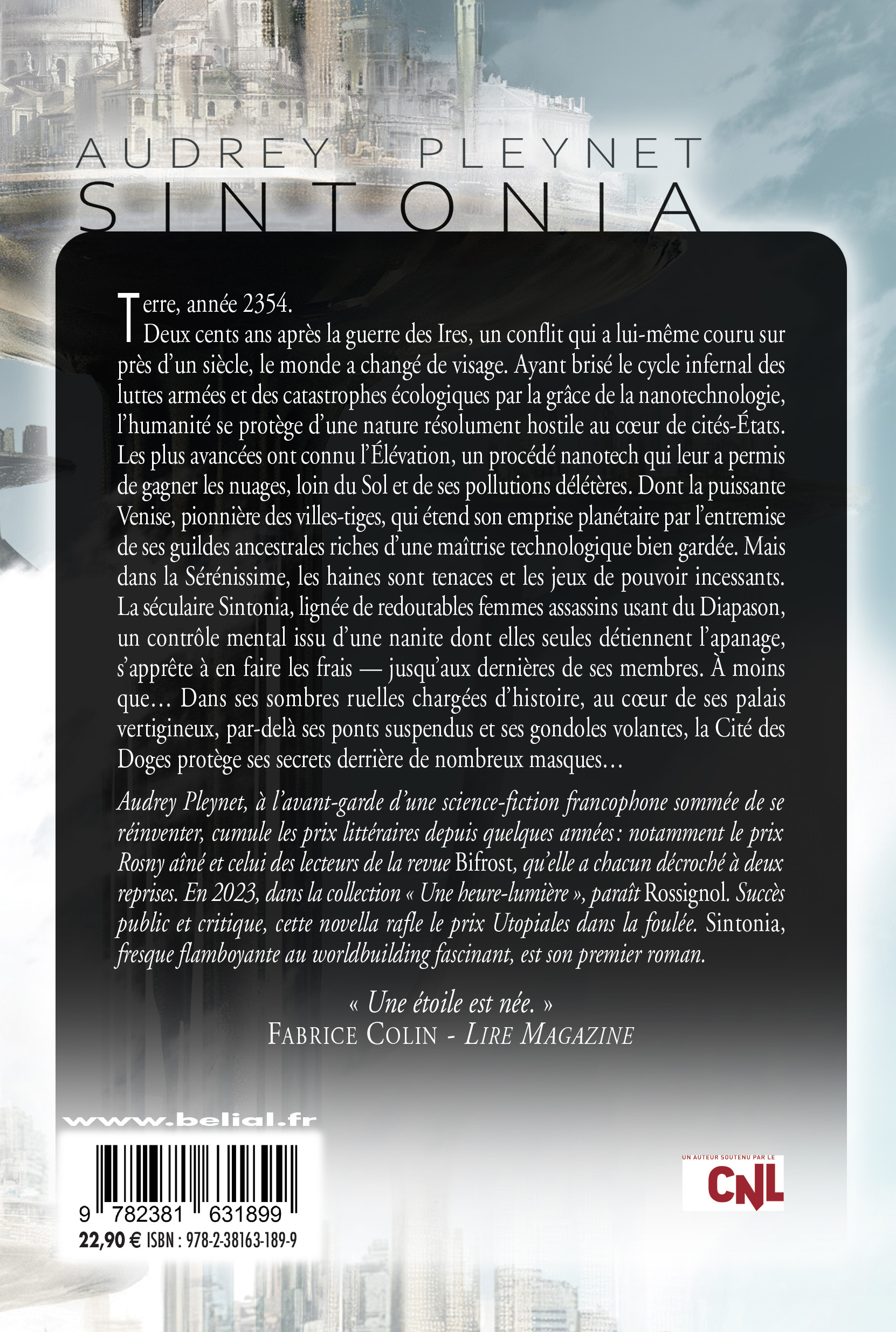 Sintonia - Audrey Pleynet - BELIAL