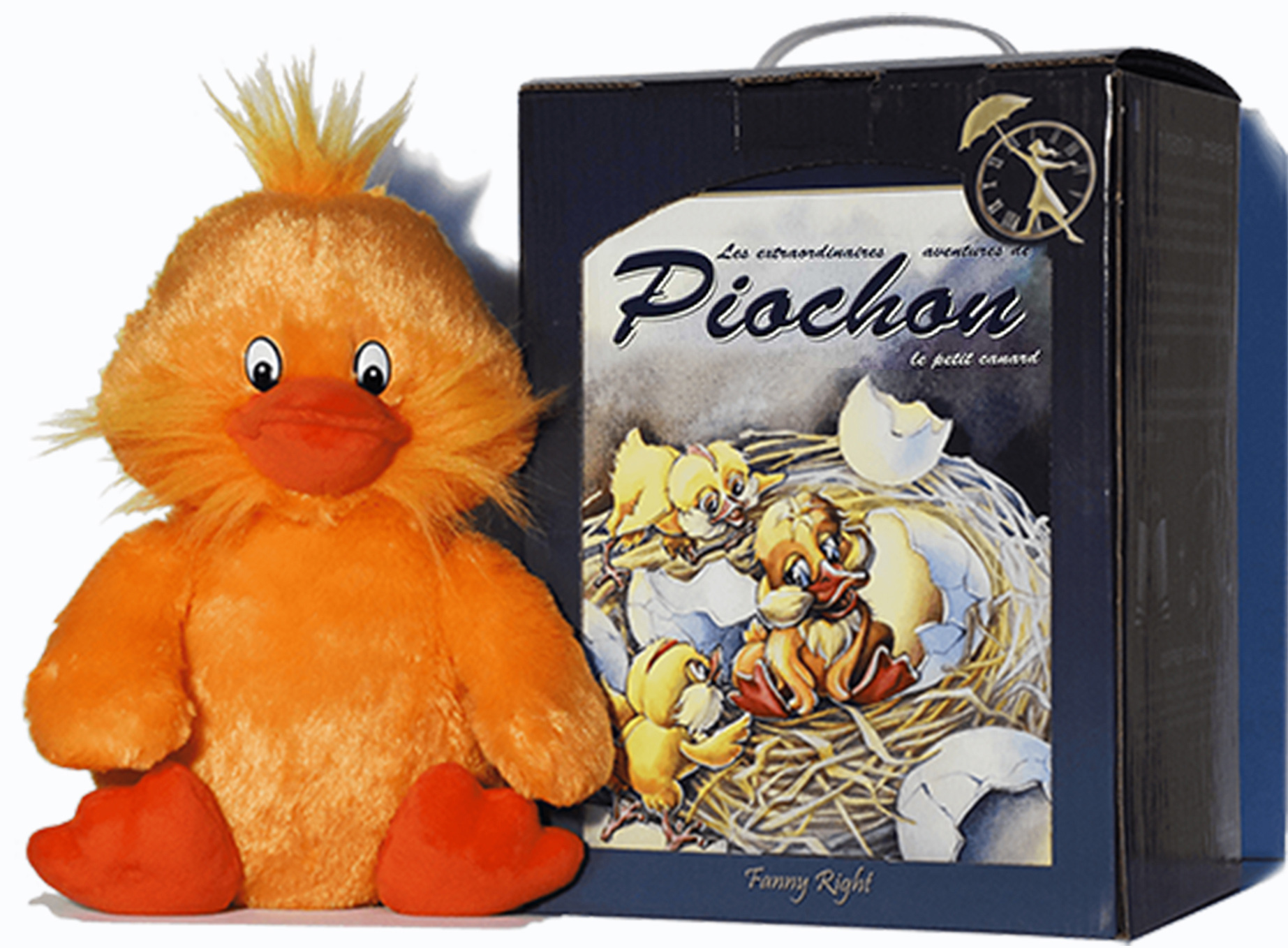 Coffret cadeau pour enfant – Composé d’un livre pour enfants et d’un jouet interactif en peluche -  Fanny Right - ALTEXTE