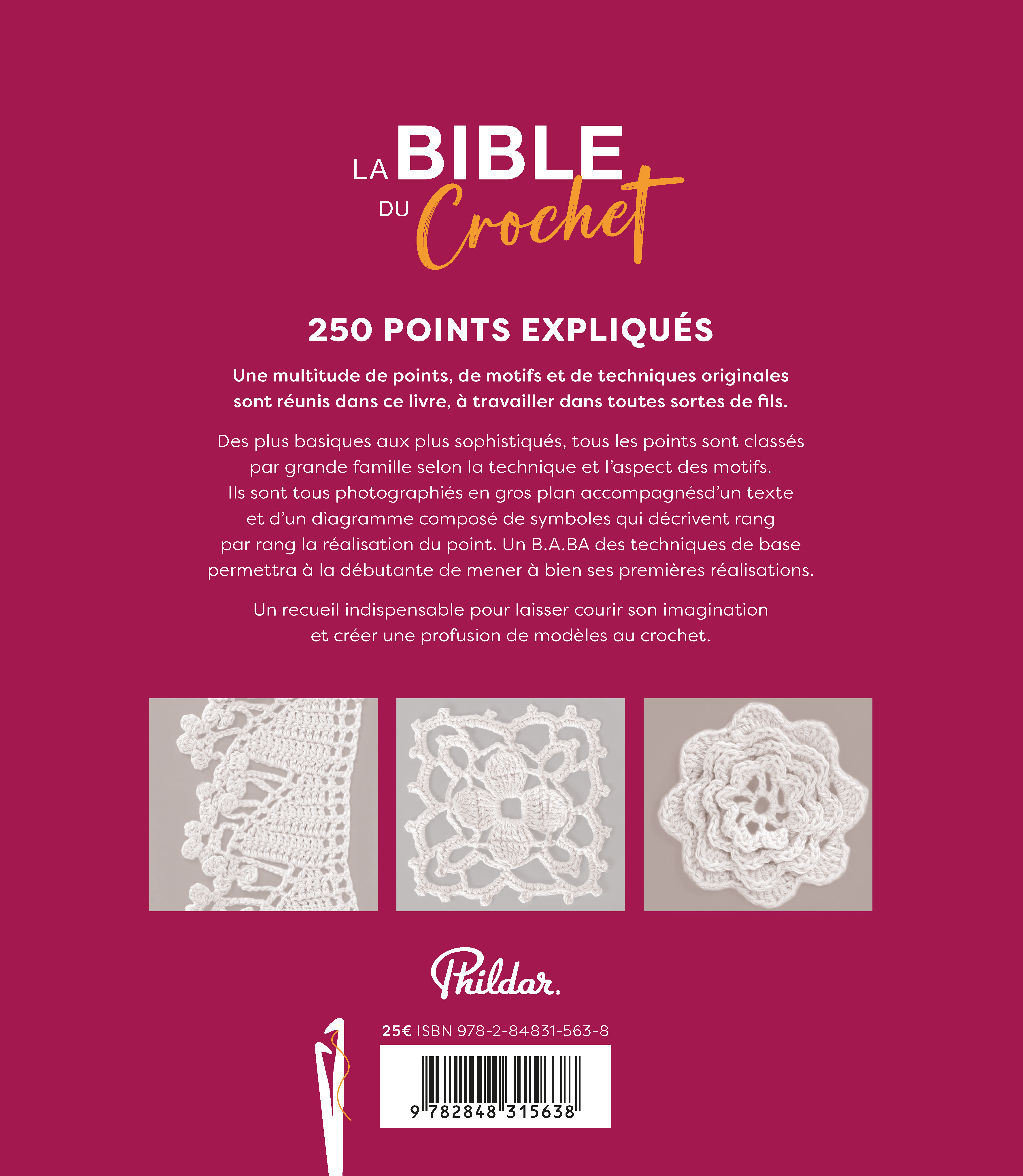 La bible du crochet  -  - MARIE-CLAIRE