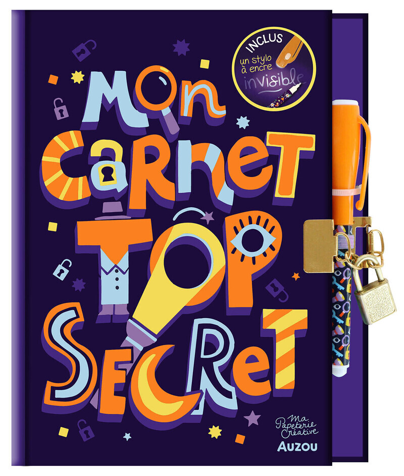 Mon carnet top secret -  - AUZOU