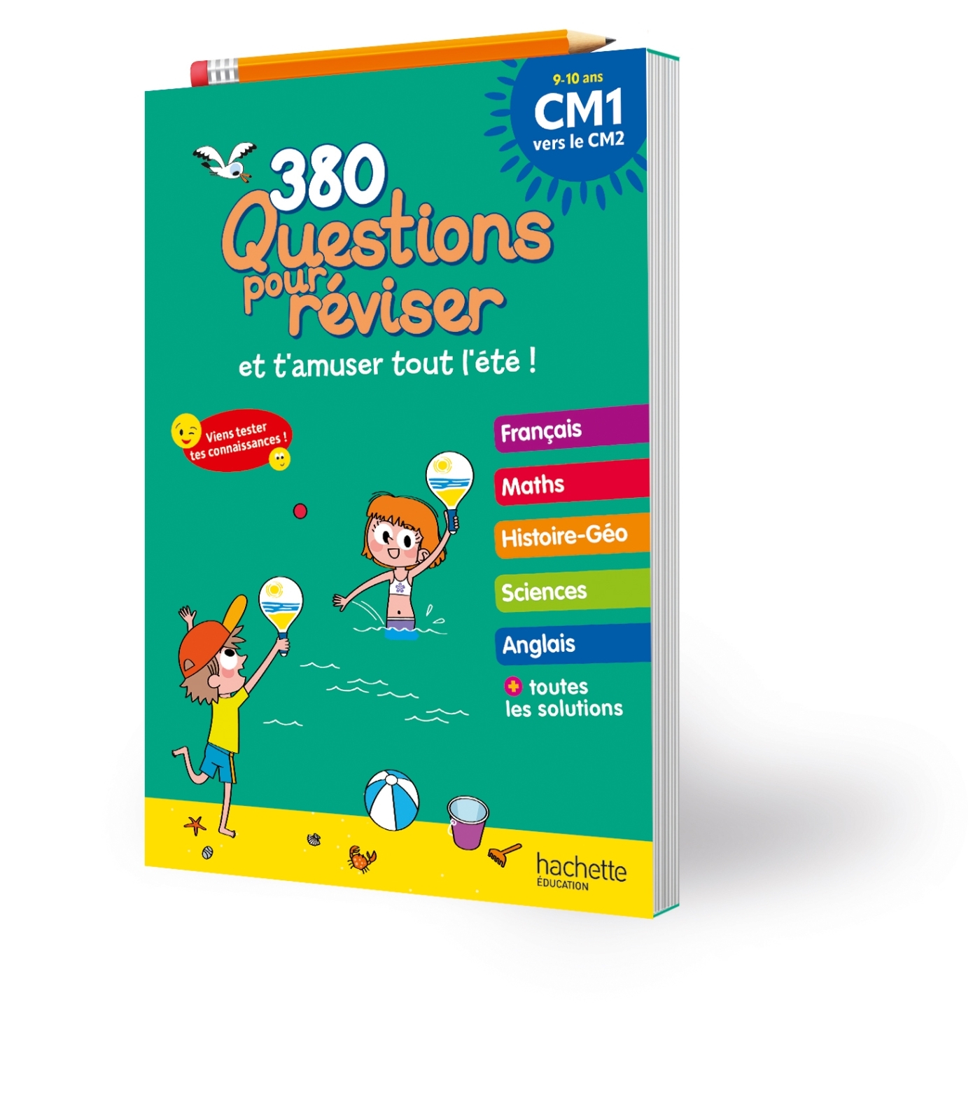 Questions pour réviser - Du CM1 au CM2 - Cahier de vacances 2025 - Michele Lecreux, Clémence Roux de Luze, Sandra Lebrun, Loïc Audrain - HACHETTE EDUC