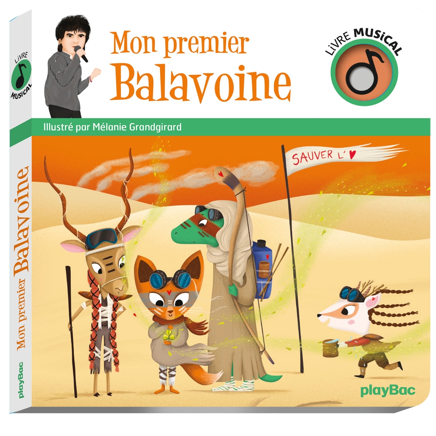 Livre musical - Mon premier Balavoine - GRANDGIRARD MELANIE - PLAY BAC