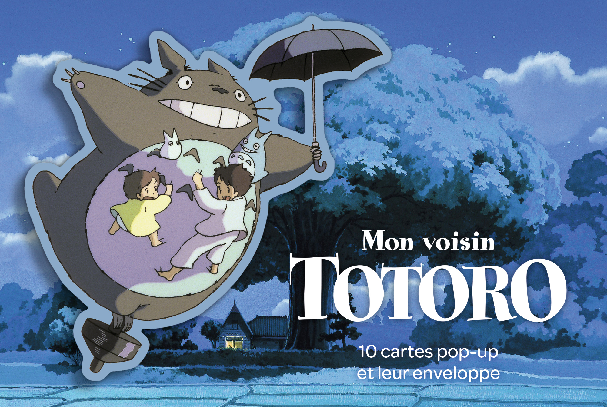 Ghibli : Mon voisin Totoro 10 cartes pop-up et leur enveloppe -  - HUGINN MUNINN