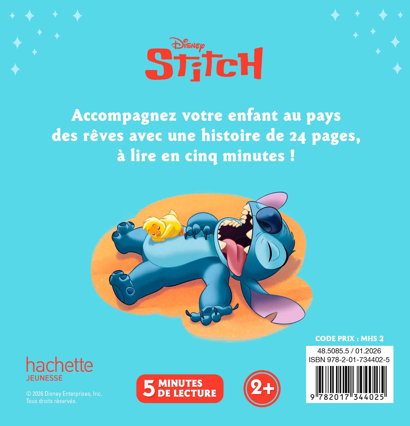 STITCH - Mon histoire du soir - La fête des fleurs - Disney -  - DISNEY HACHETTE