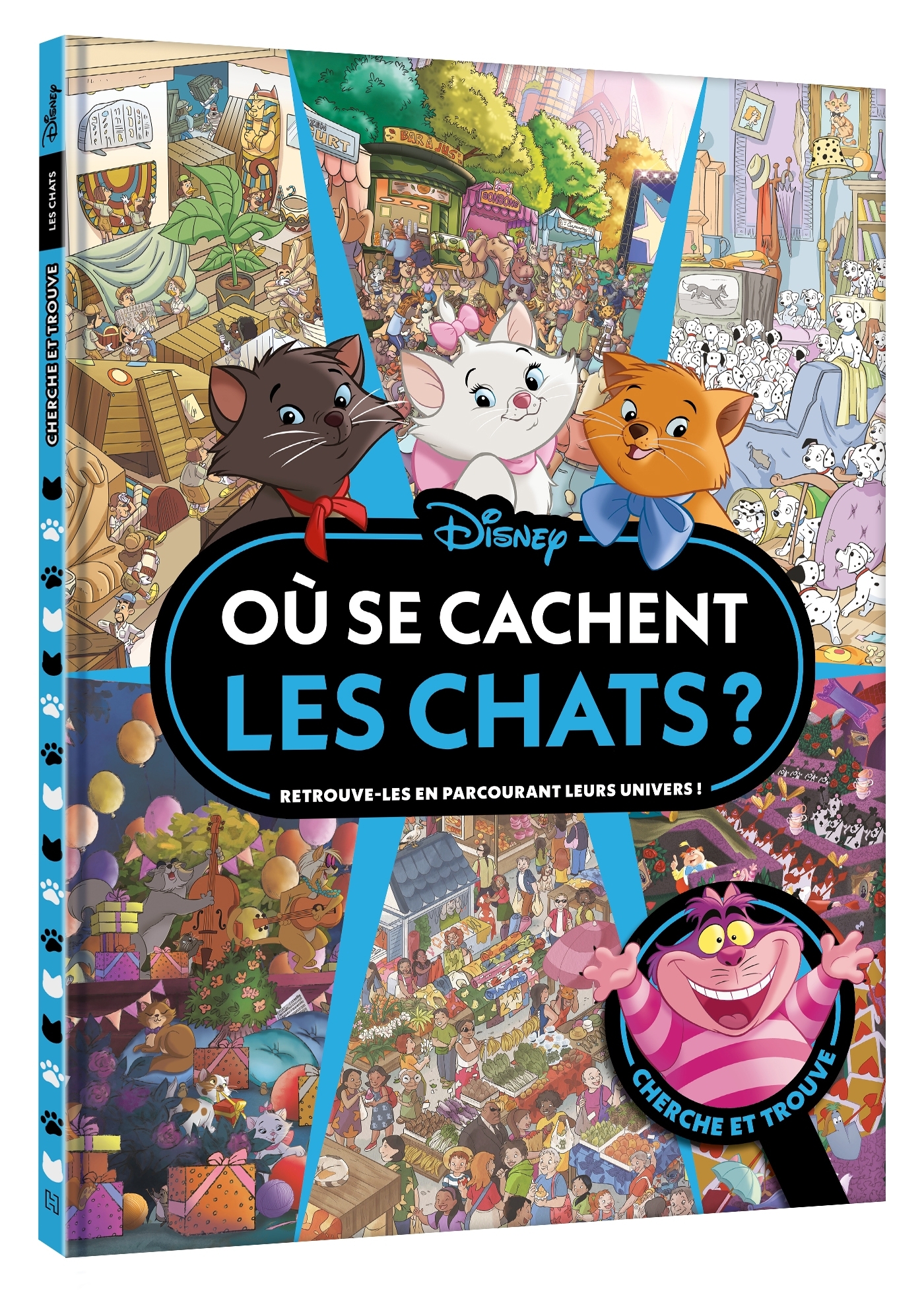 DISNEY - Cherche et trouve - Où se cache - Où se cachent les chats ? -  - DISNEY HACHETTE