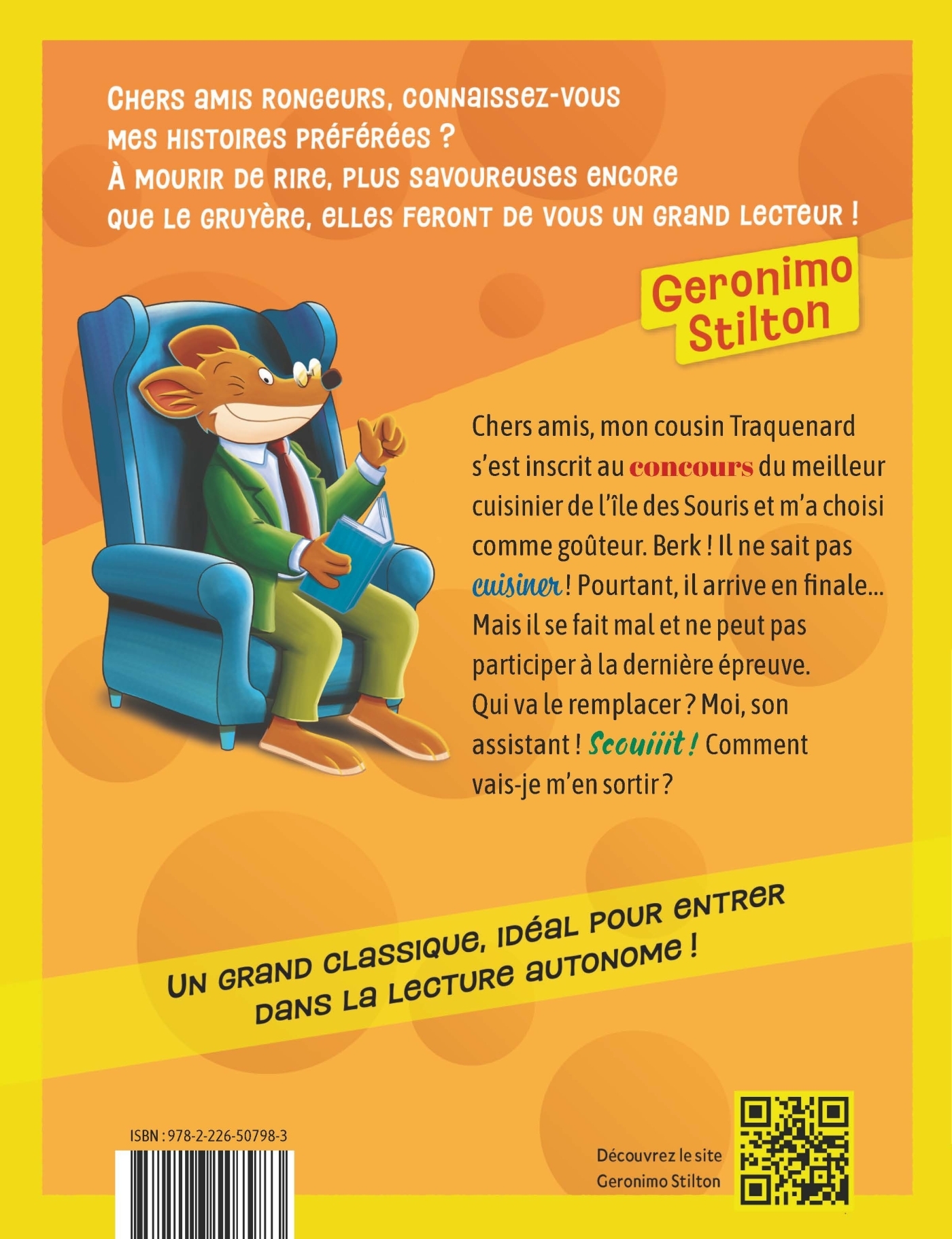 Mes histoires préférées - Le Concours des super chefs - Geronimo Stilton - ALBIN MICHEL
