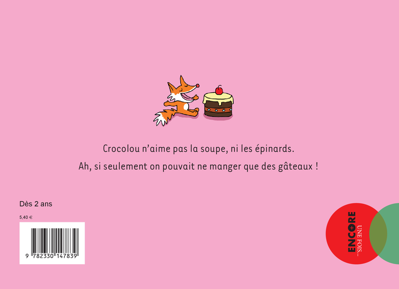 Crocolou aime les gâteaux - Ophélie Texier - ACTES SUD
