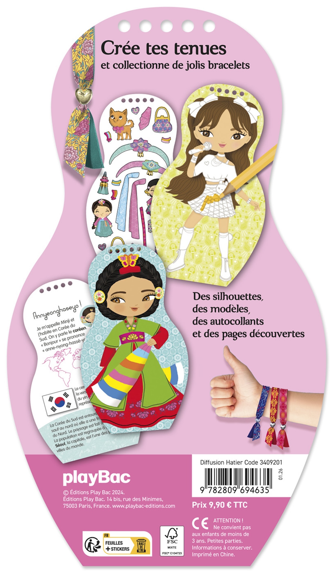 Minimiki - Carnet créatif - Minji en Corée du Sud nouvelle édition -  - PLAY BAC