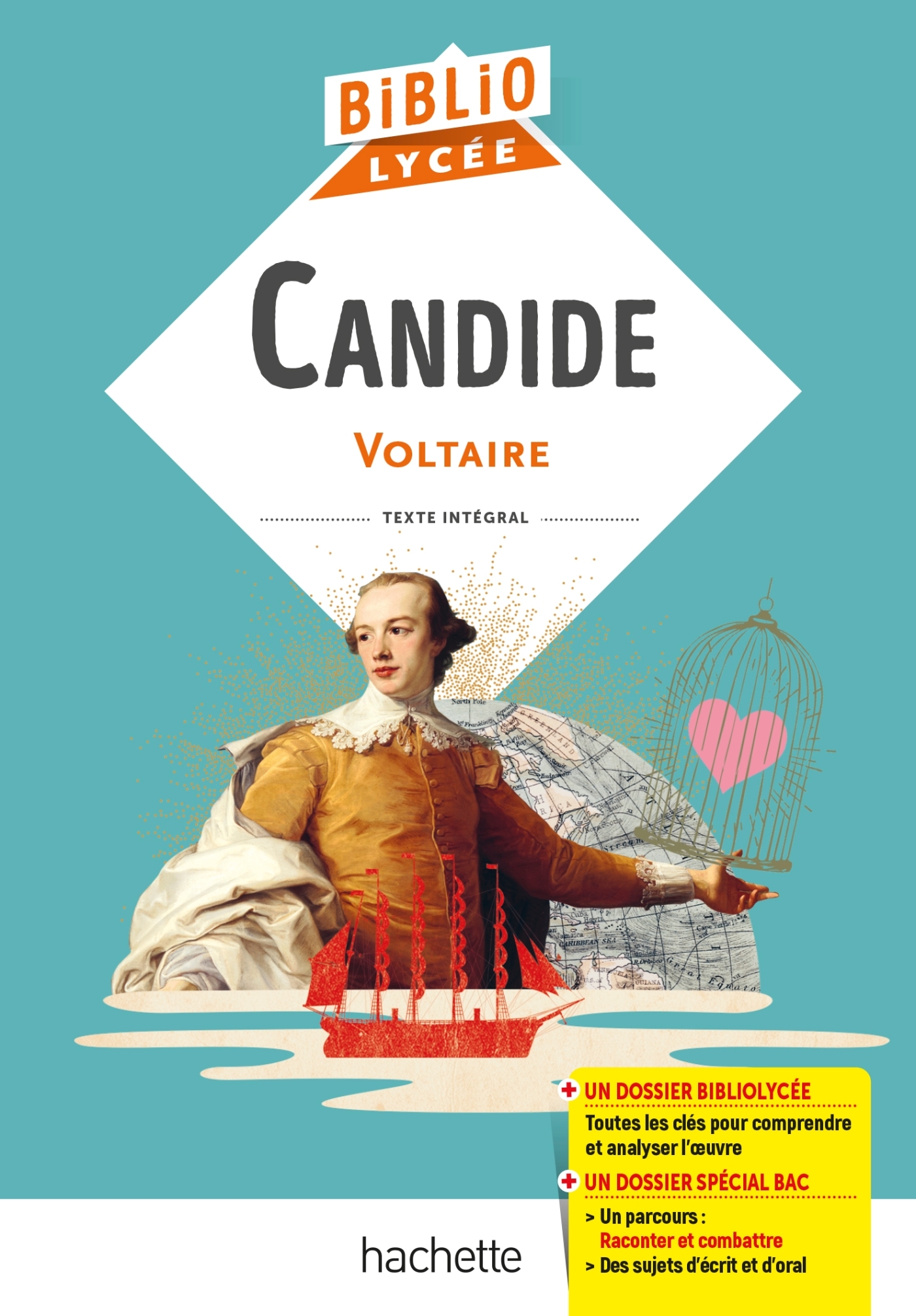 Bibliolycée - Candide, Voltaire -  Voltaire, Sylvie Beauthier - HACHETTE EDUC