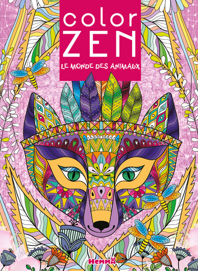 Color Zen - Le monde des animaux - COLLECTIF - HEMMA
