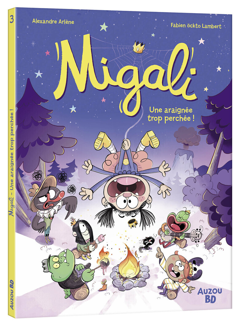 Migali - Tome 03 Une araignée trop perchée ! - Alexandre ARLENE, Fabien Okto Lambert,  Alexandre Arlène - AUZOU